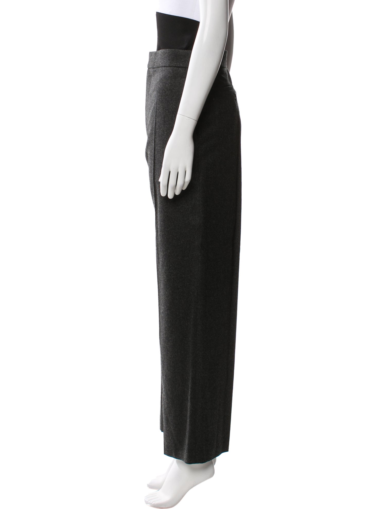 Alaïa Merino Wool Wide Leg Pants