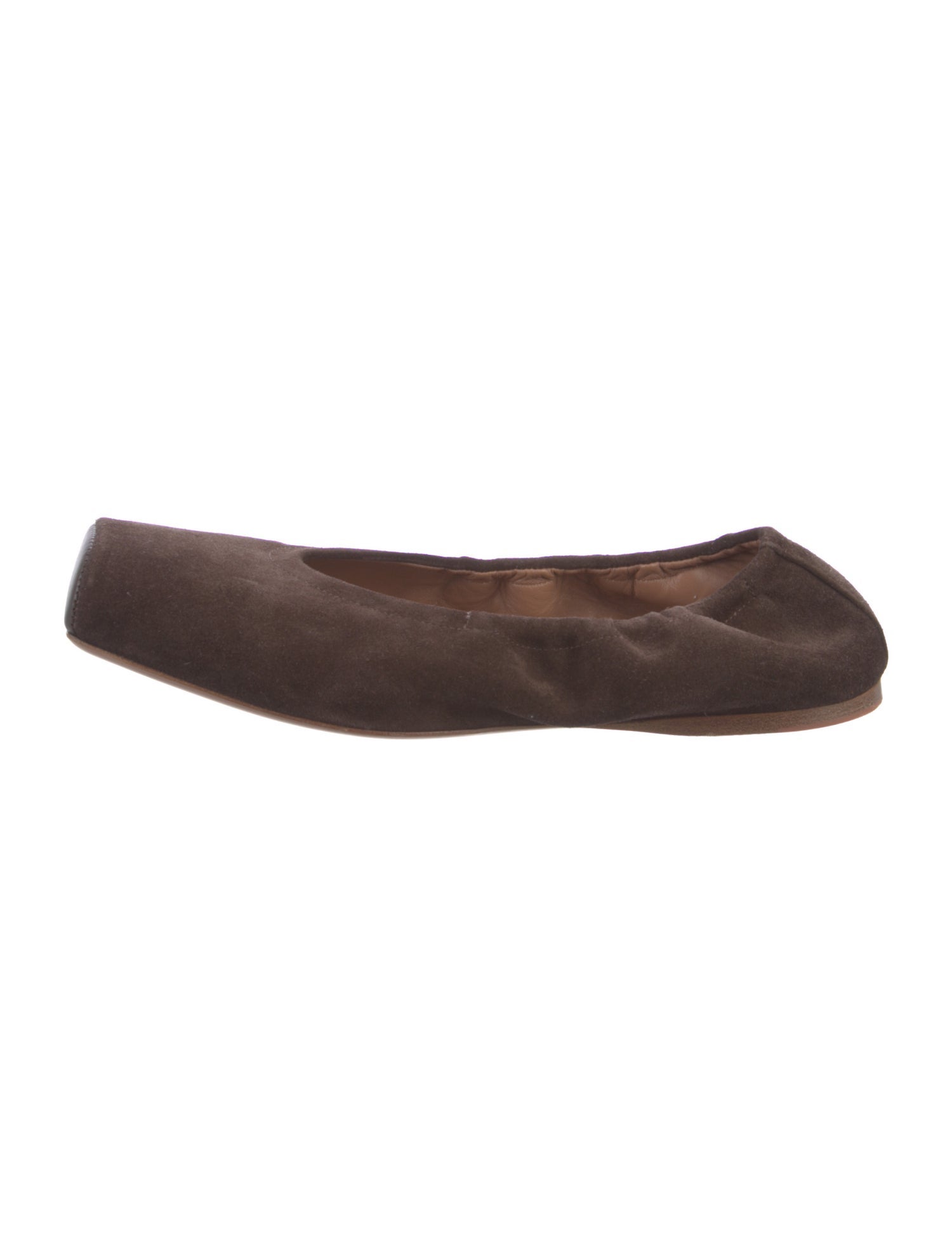 Alaïa Suede Ballet Flats