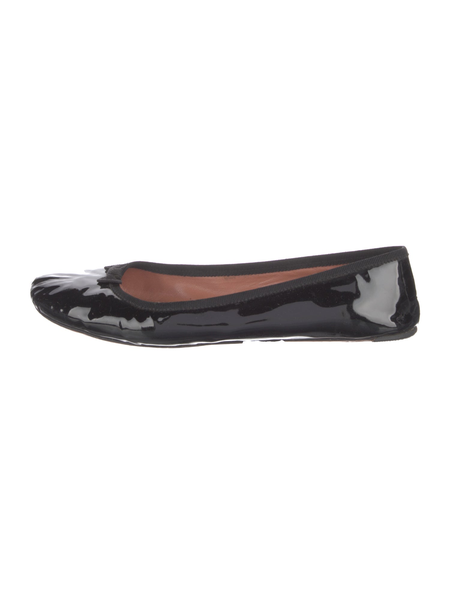 Alaïa Patent Leather Ballet Flats