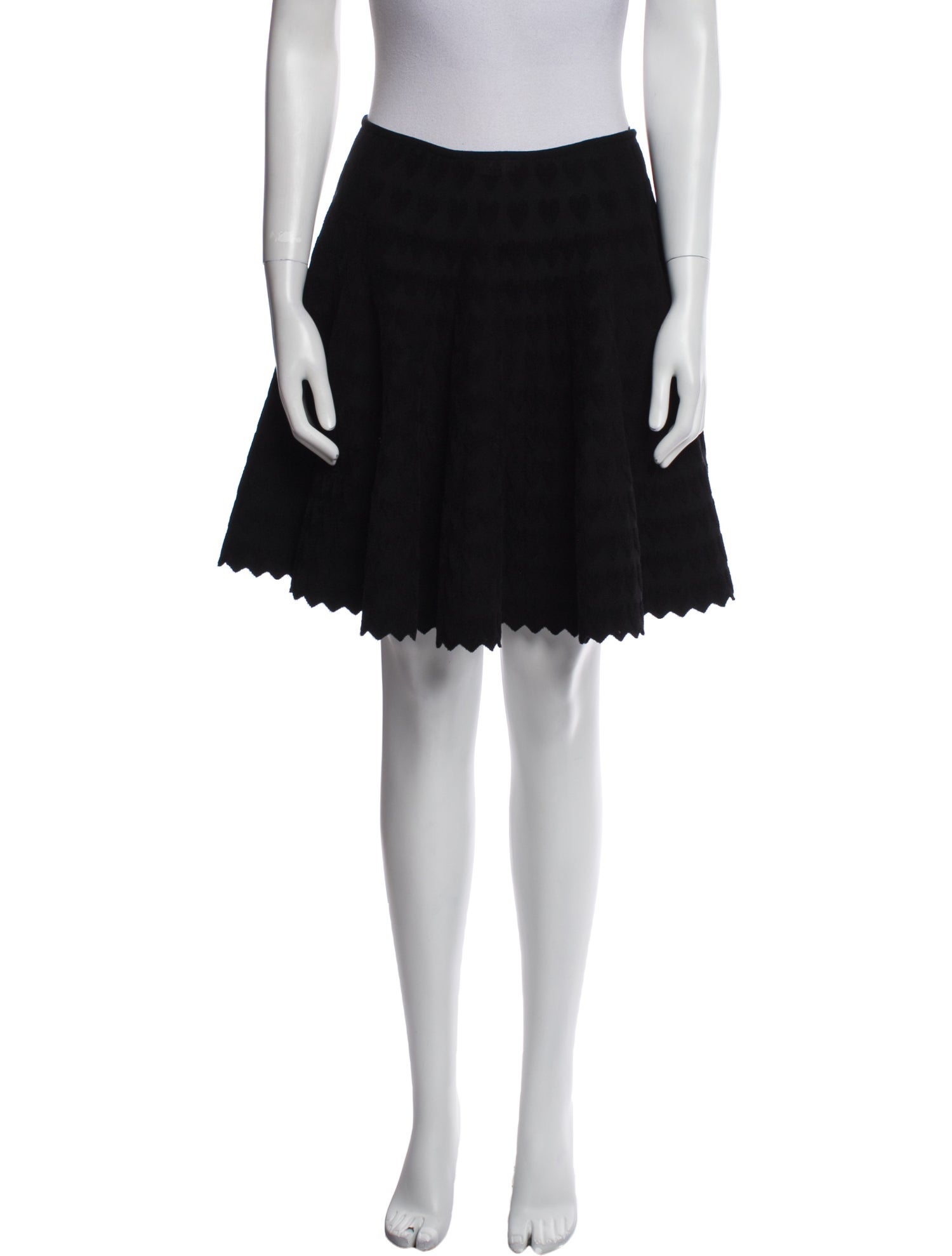 Alaïa Grosgrain Trim Mini Skirt