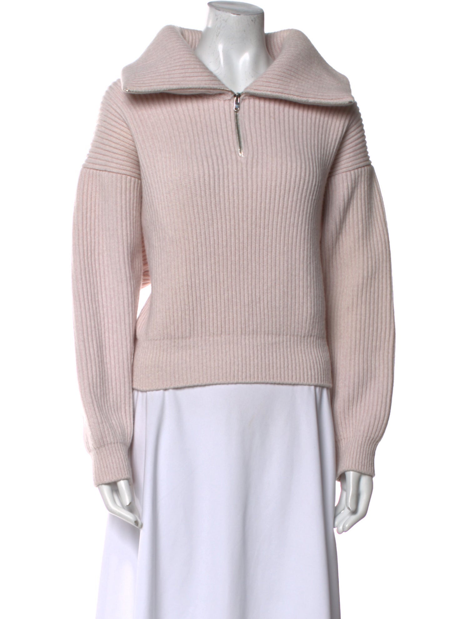 Alaïa Wool Long Sleeve Sweatshirt