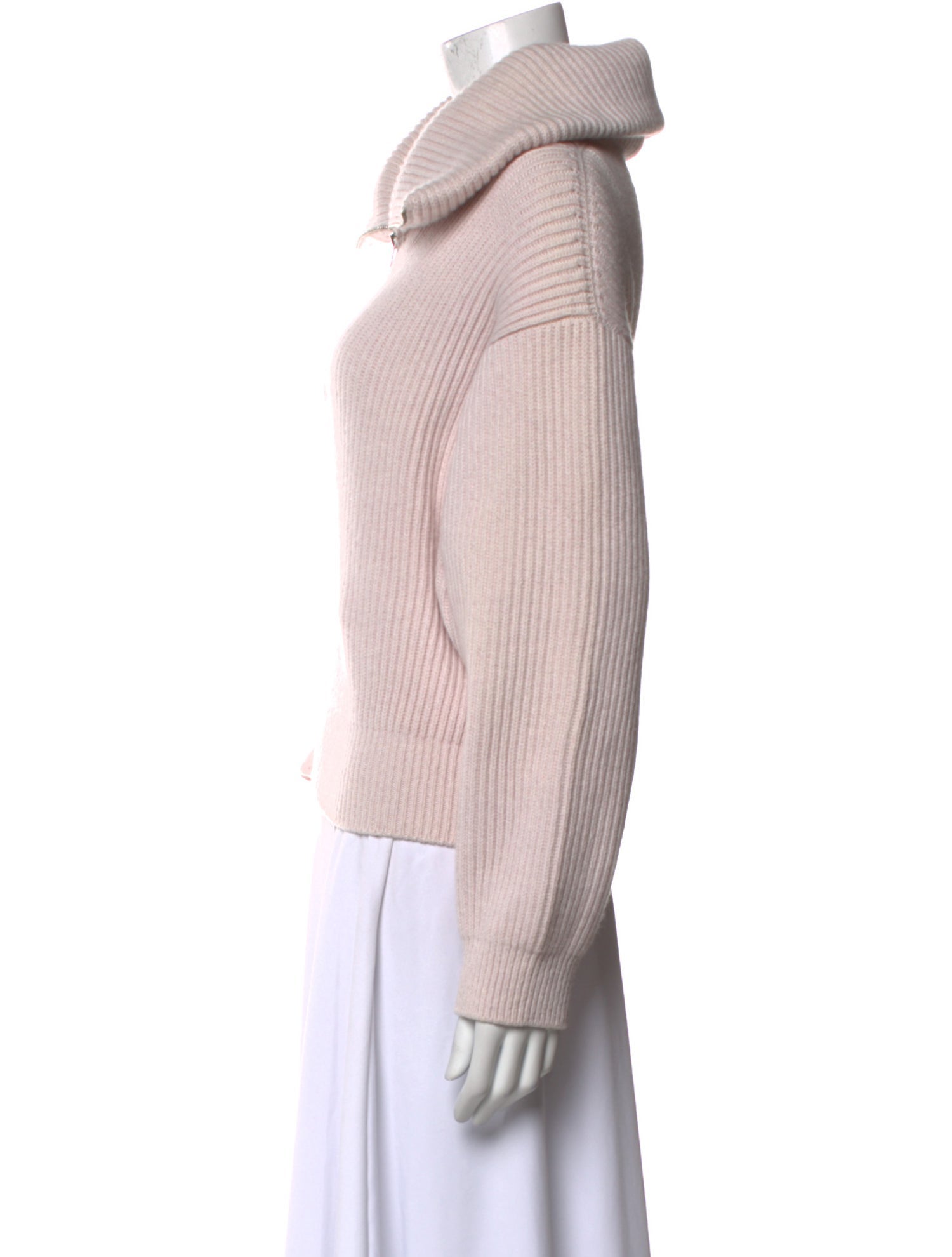 Alaïa Wool Long Sleeve Sweatshirt