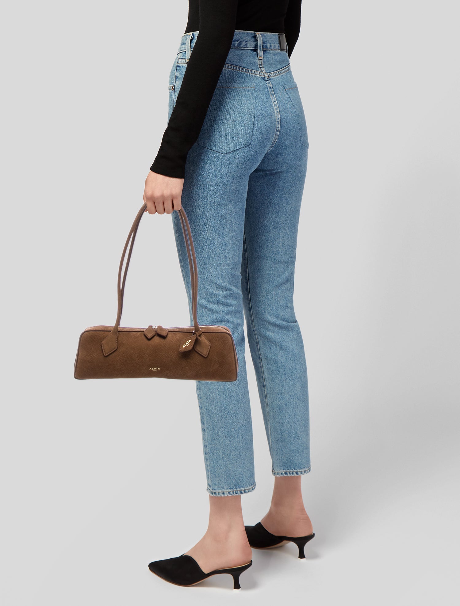 Alaïa Suede Le Teckel Medium