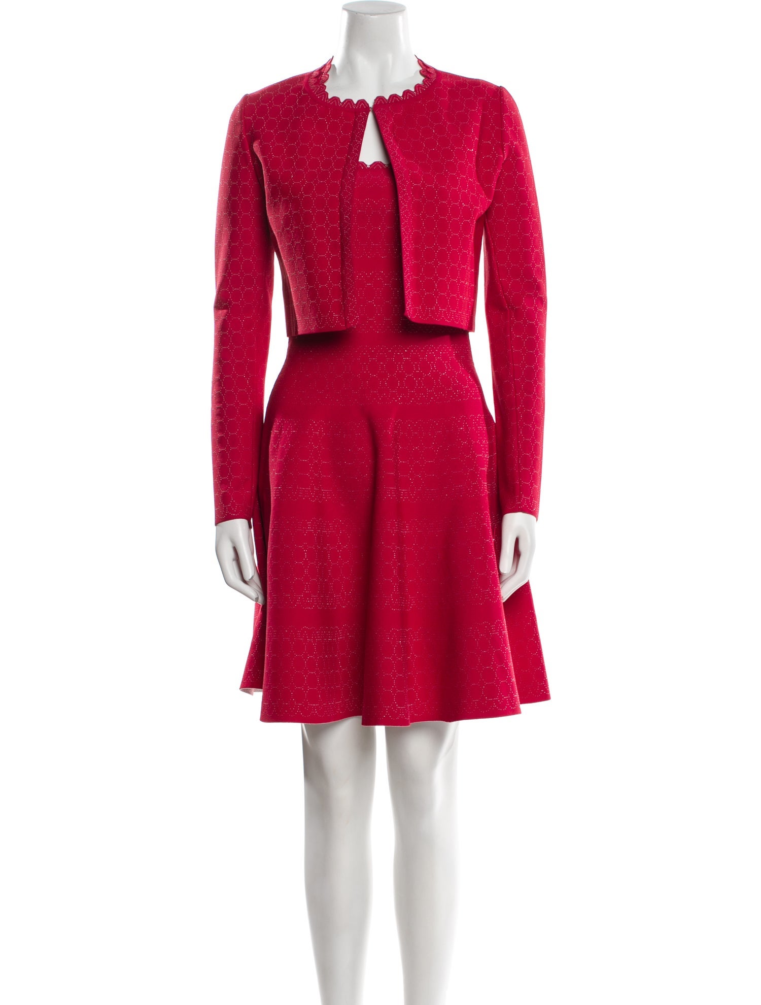 Alaïa Printed Dress Set