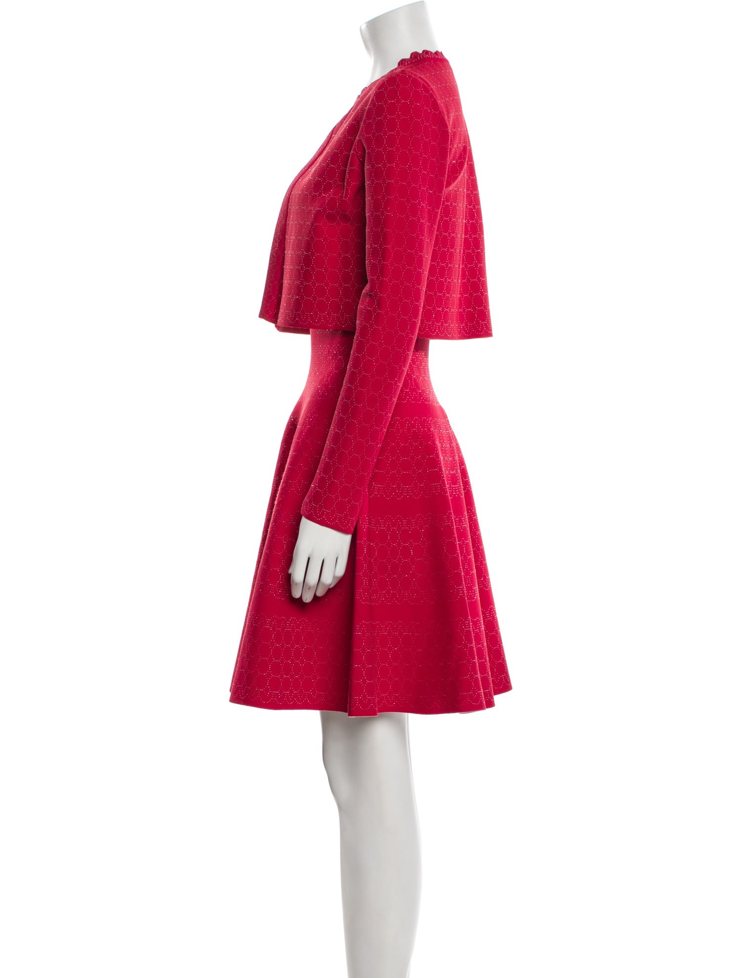 Alaïa Printed Dress Set