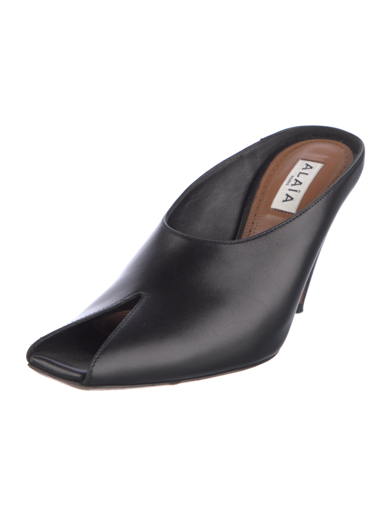 Alaïa Leather Mules