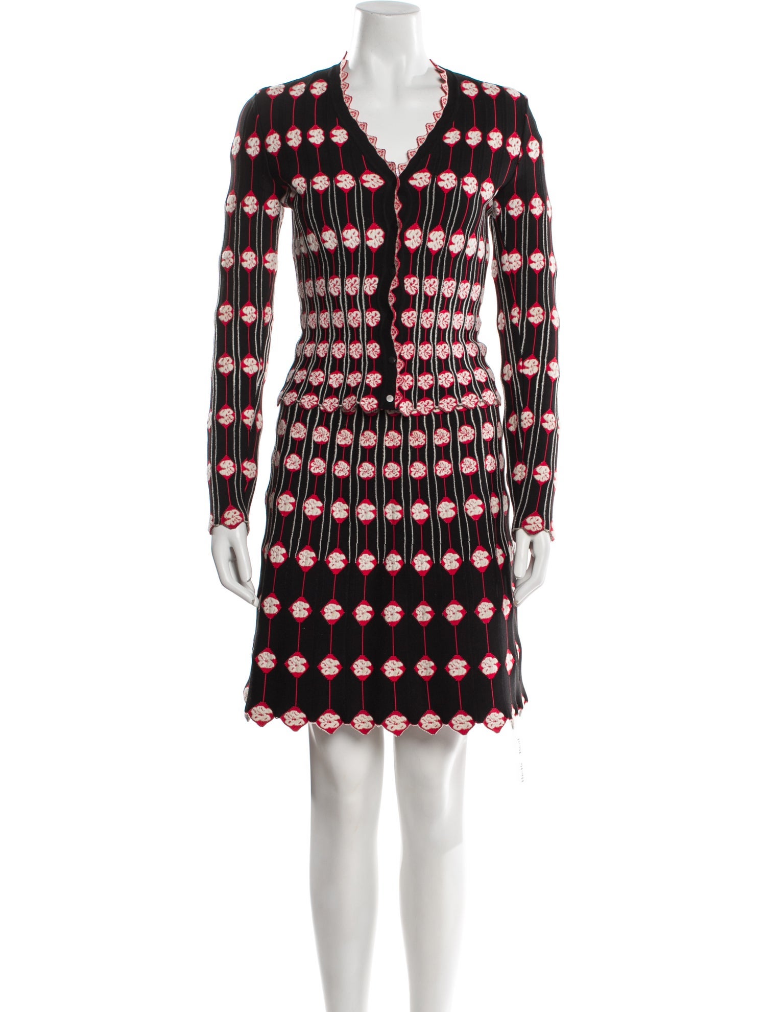 Alaïa Printed Skirt Set