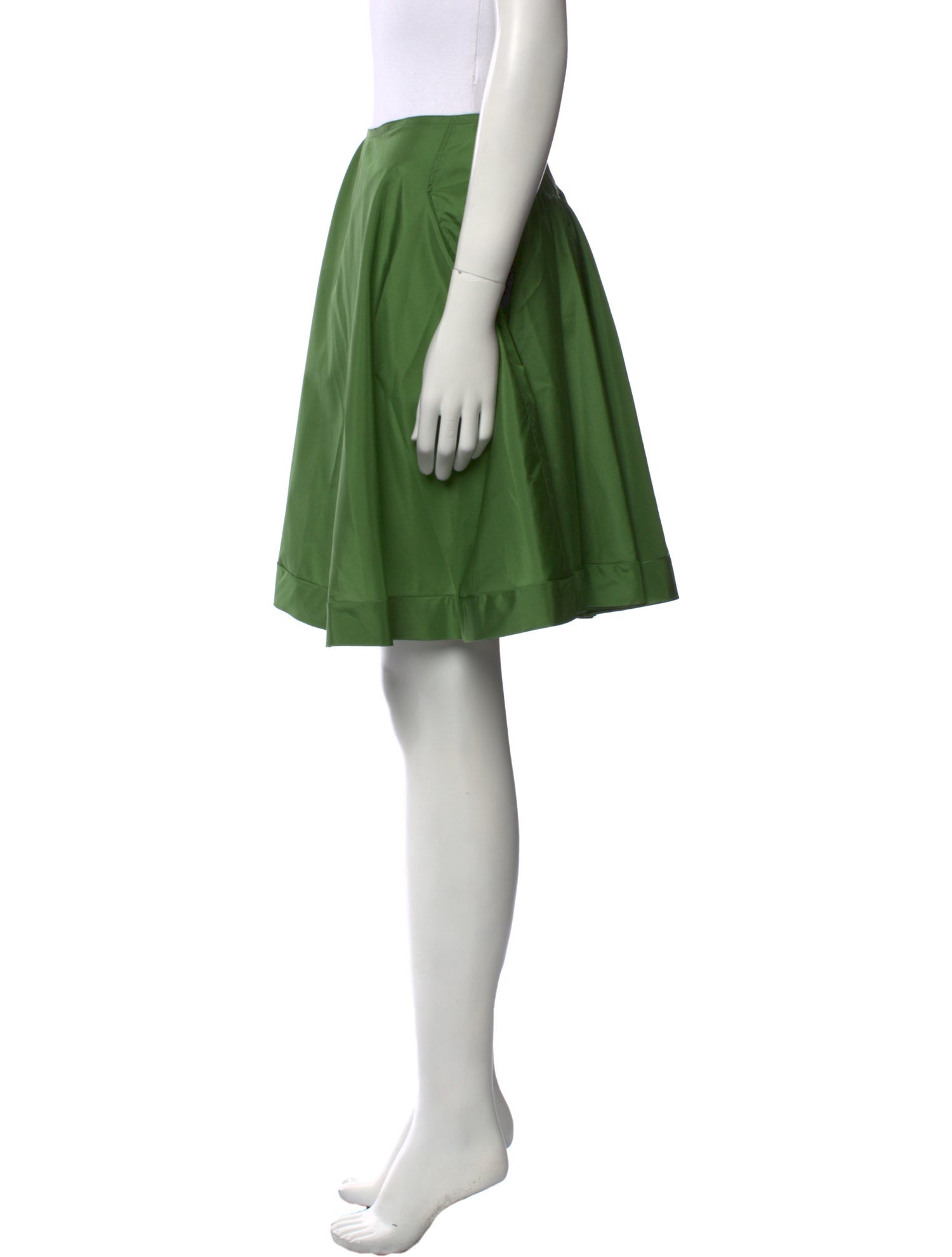 Alaïa Silk Knee-Length Skirt