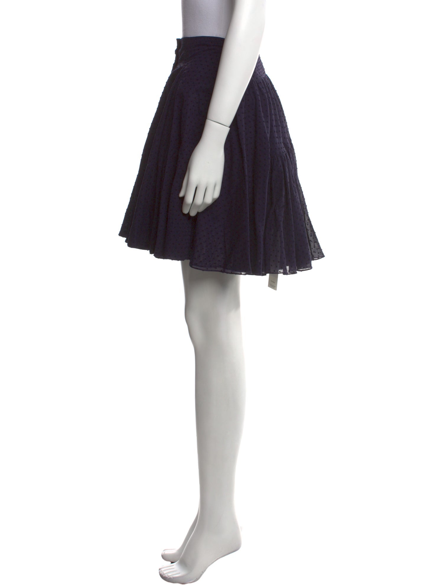 Alaïa Ruffle Embellishment Mini Skirt