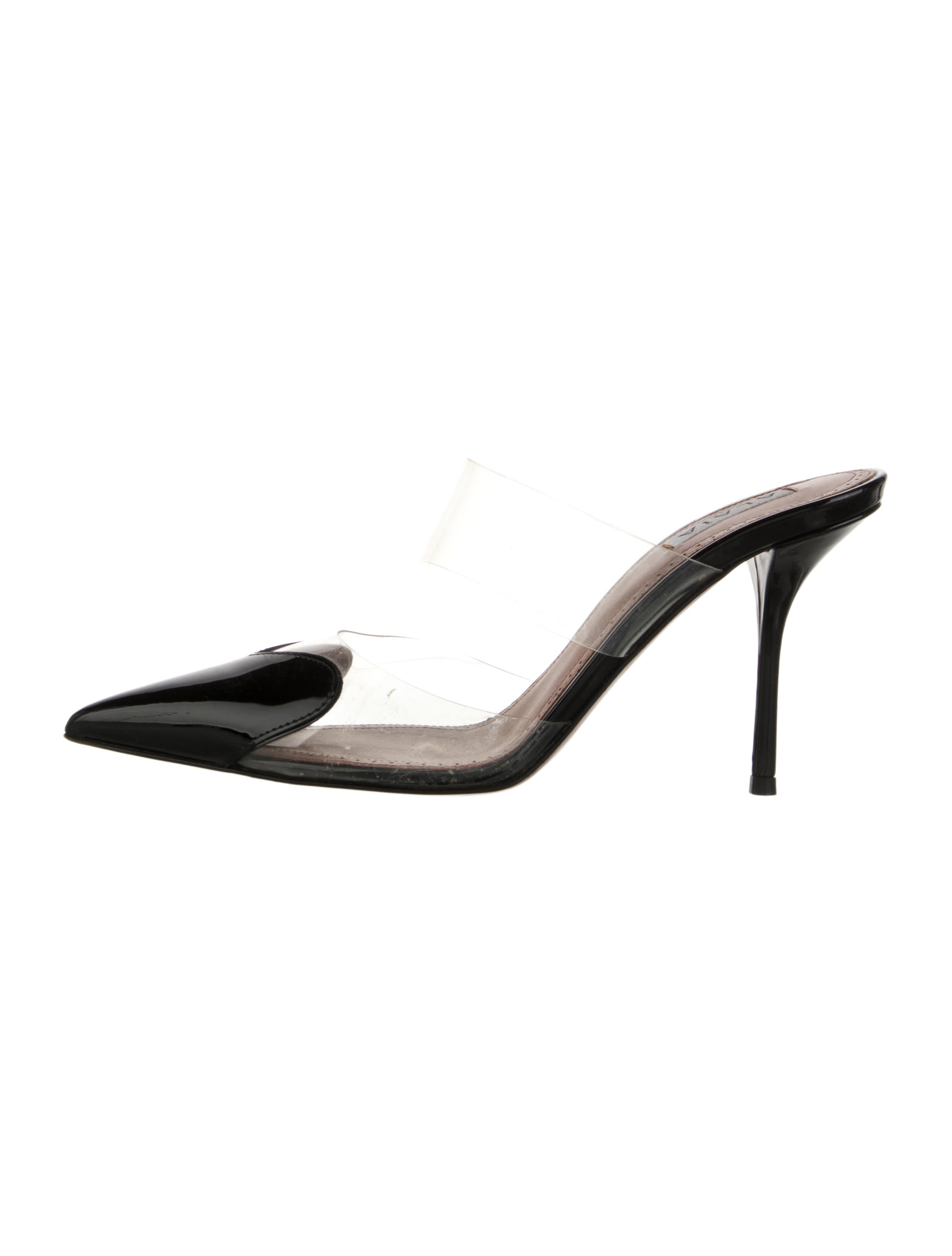 Alaïa Patent Leather Mules