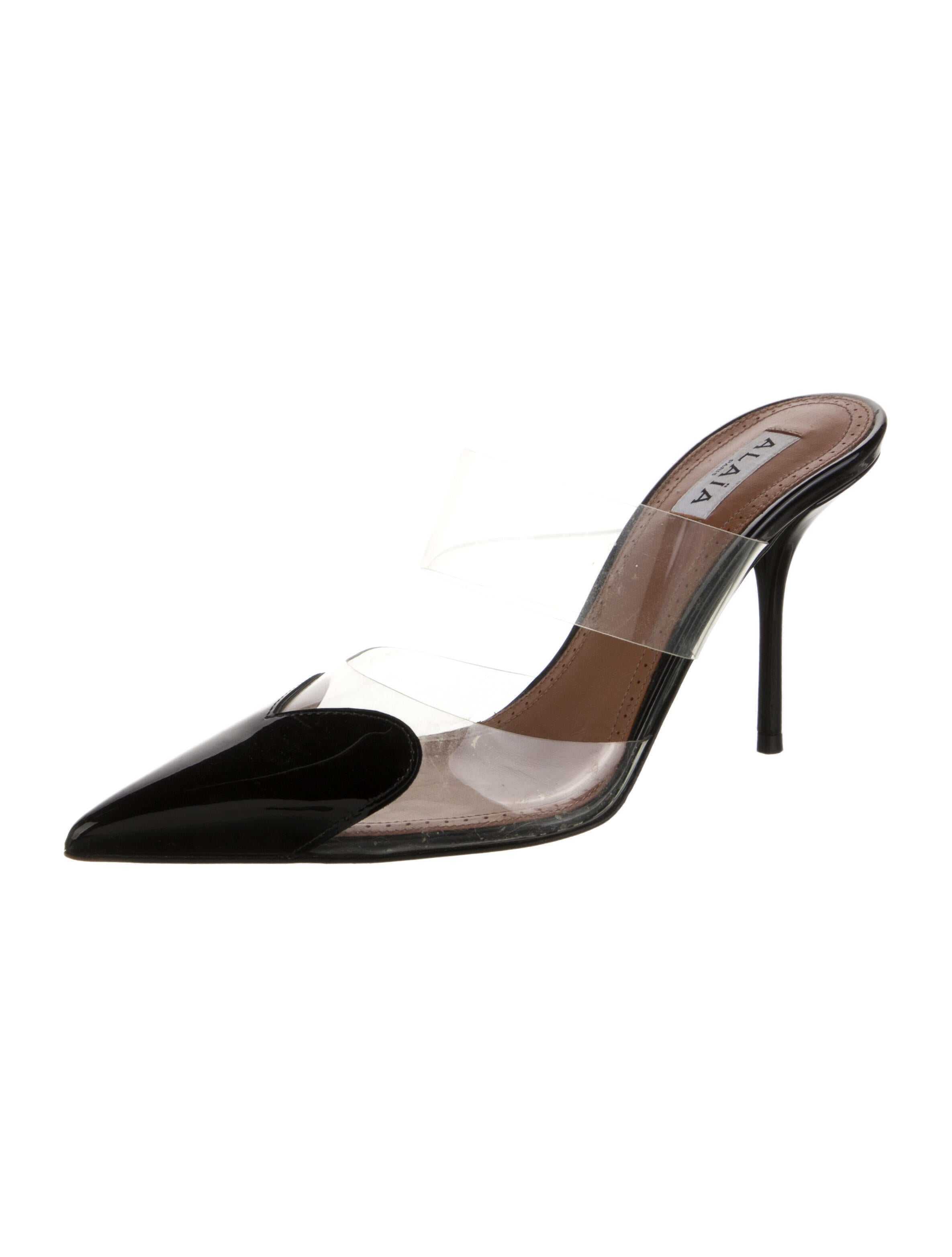 Alaïa Patent Leather Mules