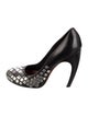 Alaïa Leather Studded Accents Pumps
