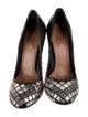 Alaïa Leather Studded Accents Pumps
