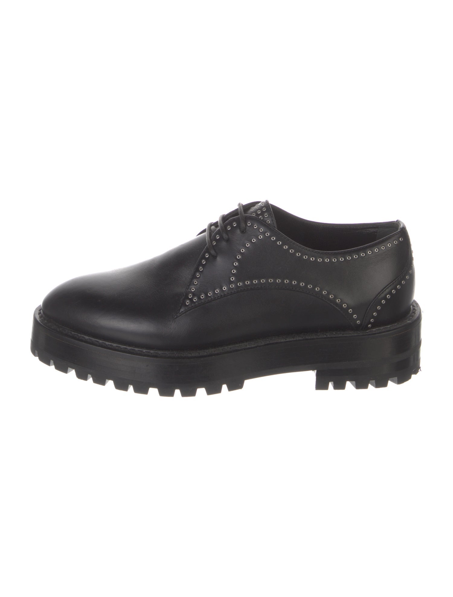 Alaïa Leather Oxfords