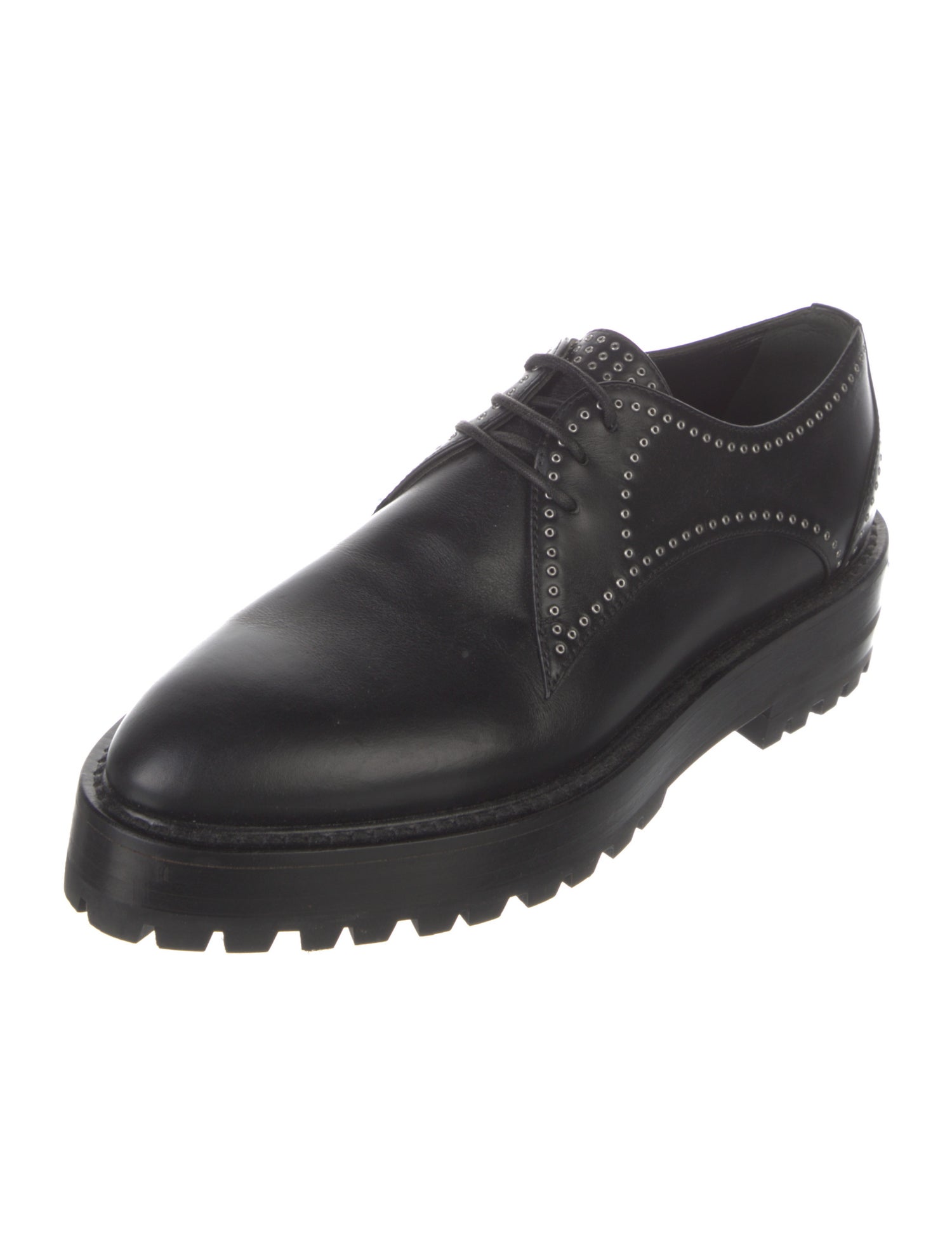 Alaïa Leather Oxfords