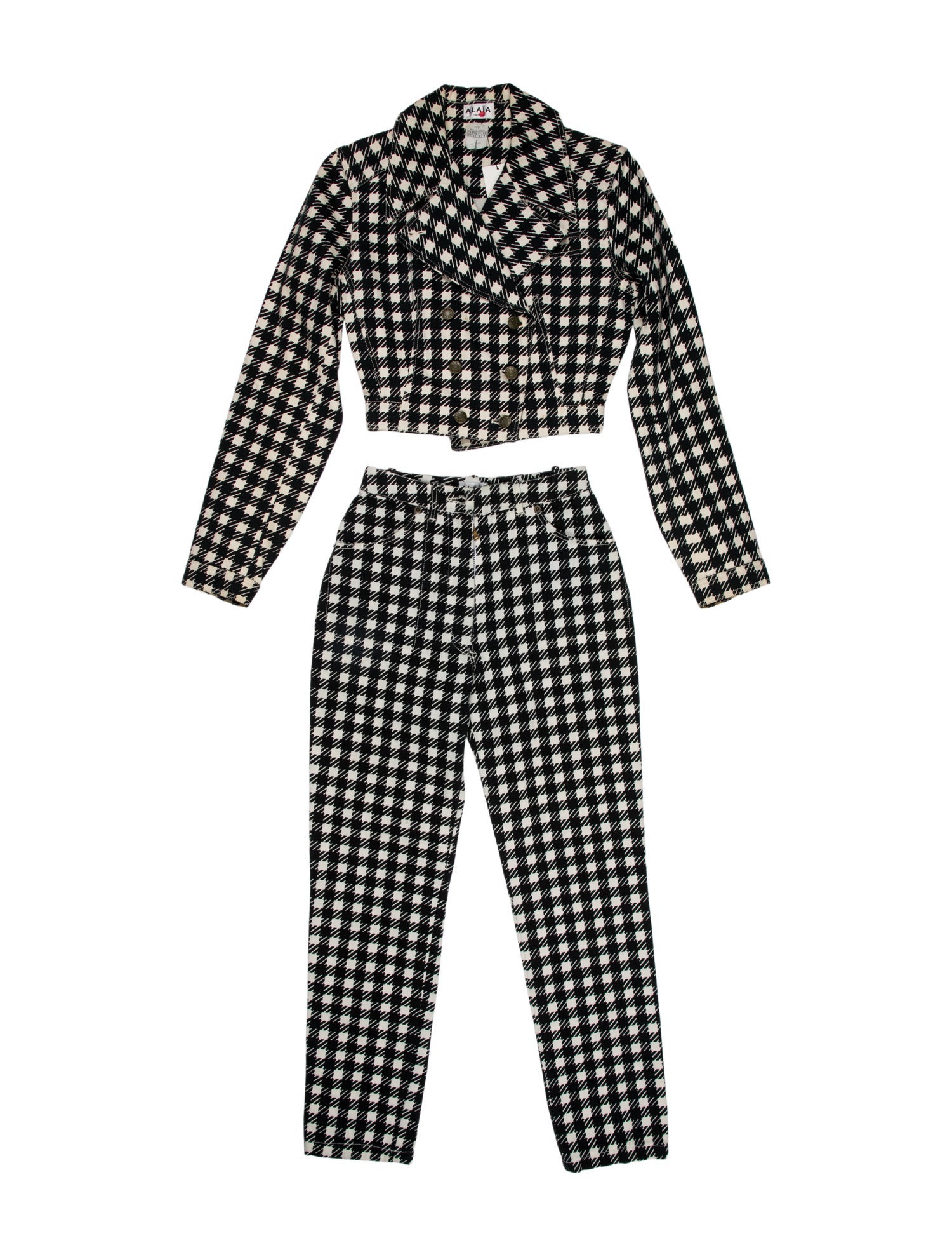 Alaïa Vintage 1991 'Tati' Pant Set