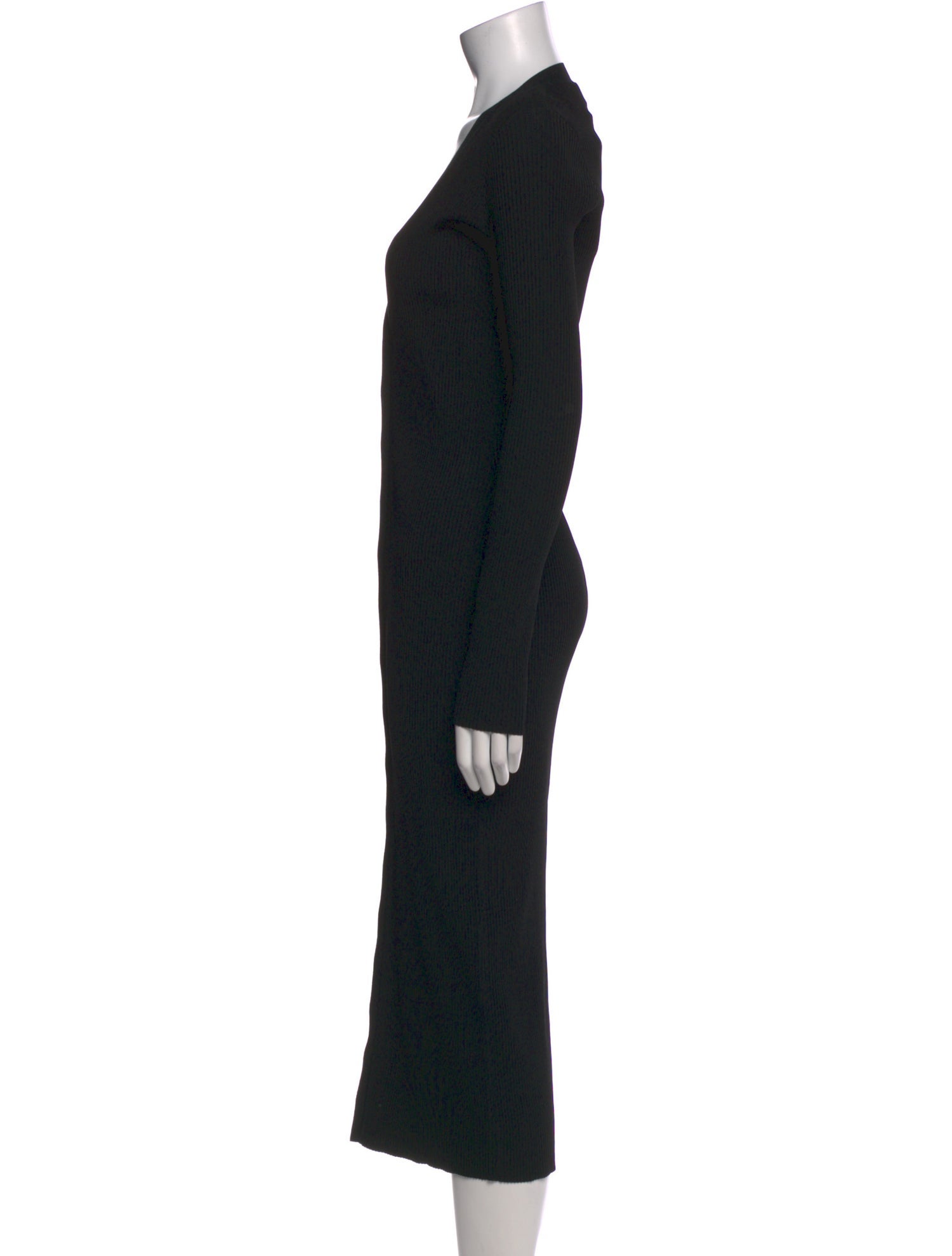 Alaïa V-Neck Long Dress w/ Tags