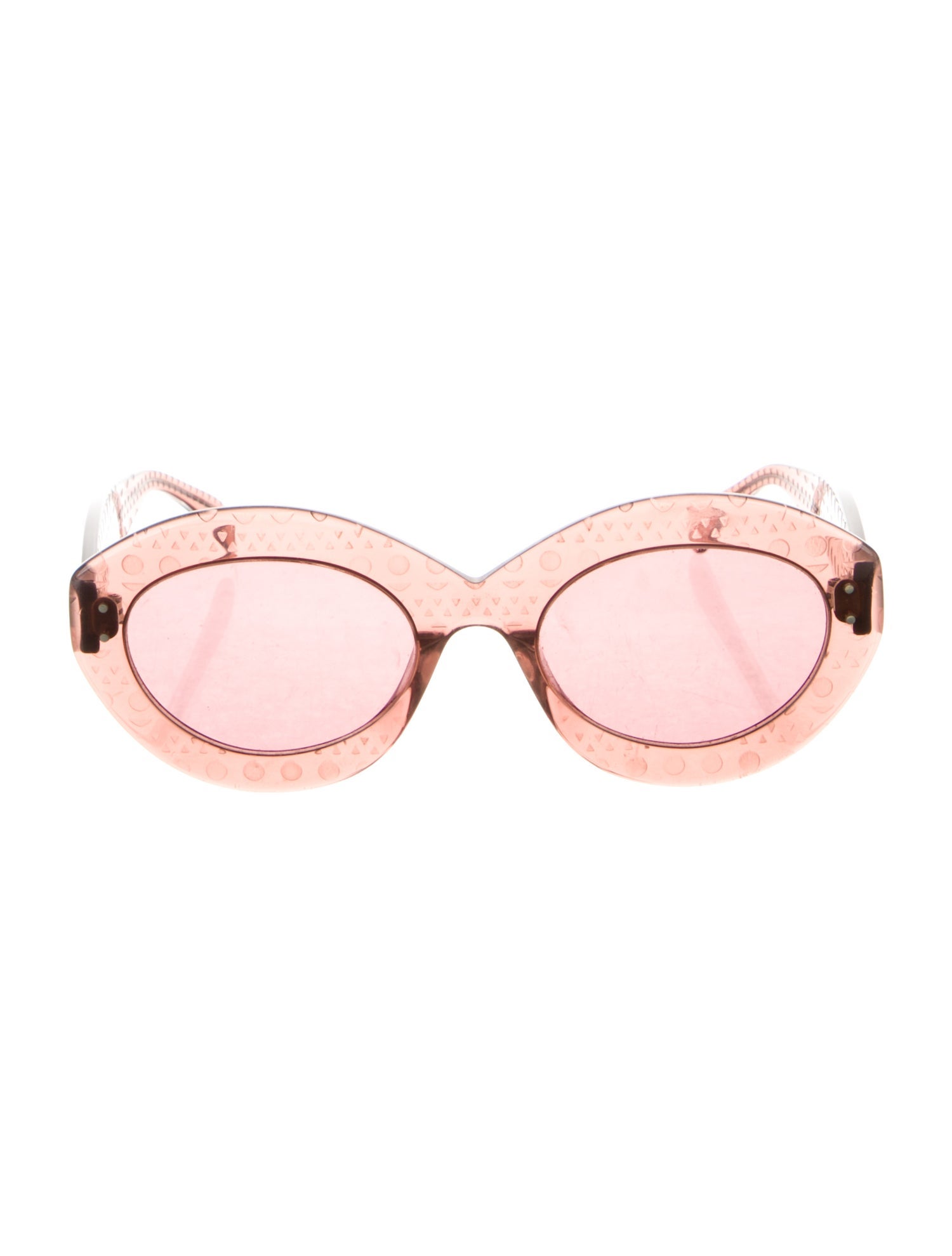 Alaïa Round Tinted Sunglasses