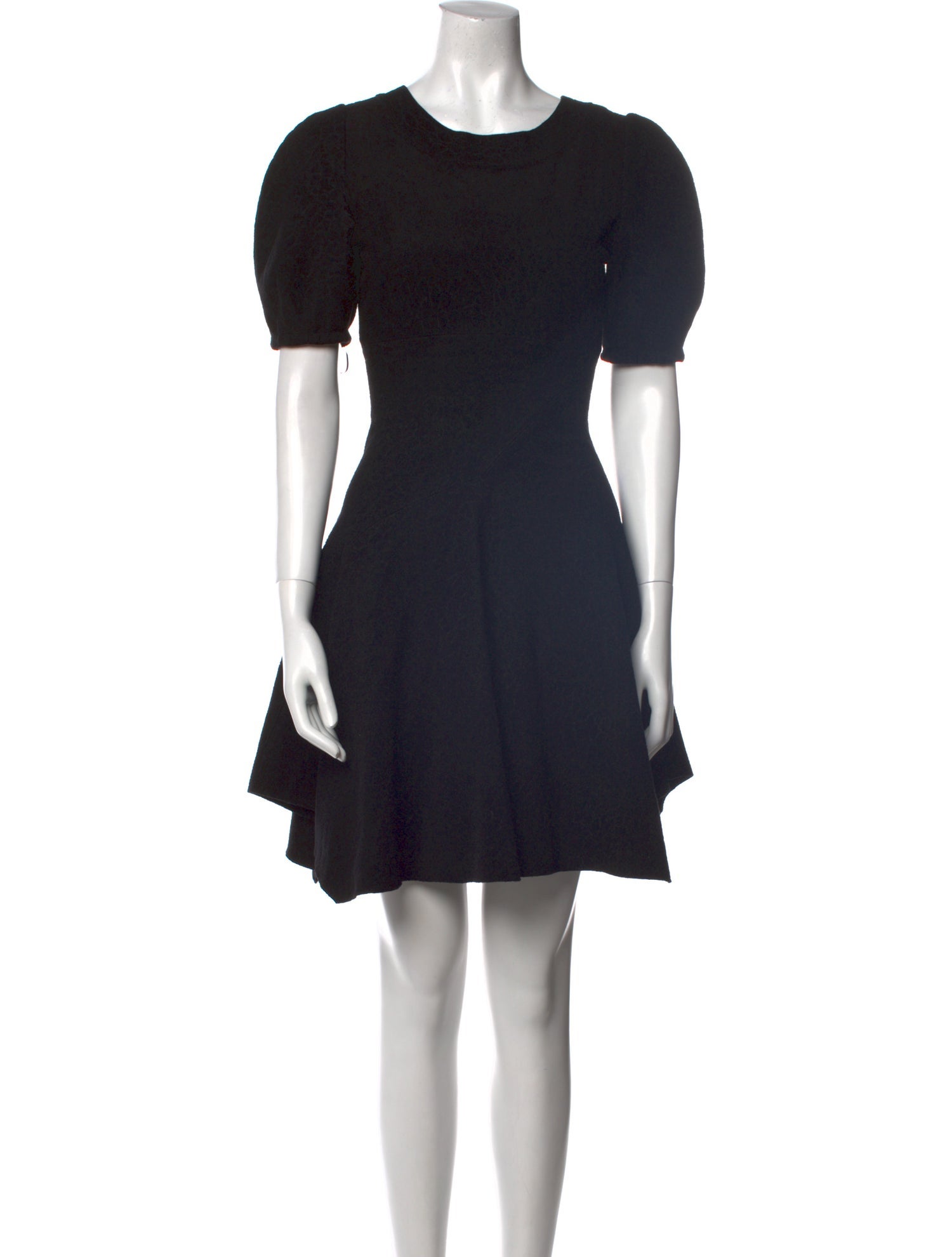 Alaïa Crew Neck Mini Dress