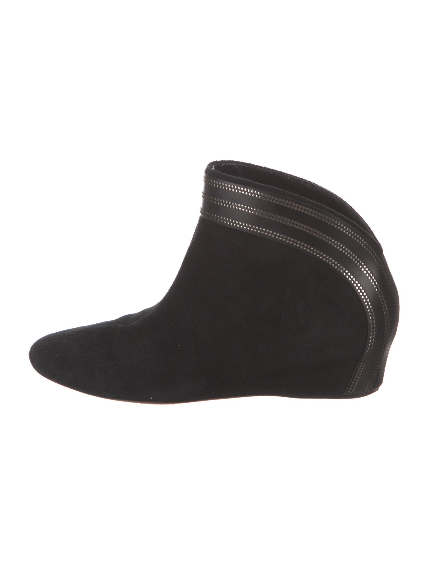 Alaïa Suede Studded Accents Boots