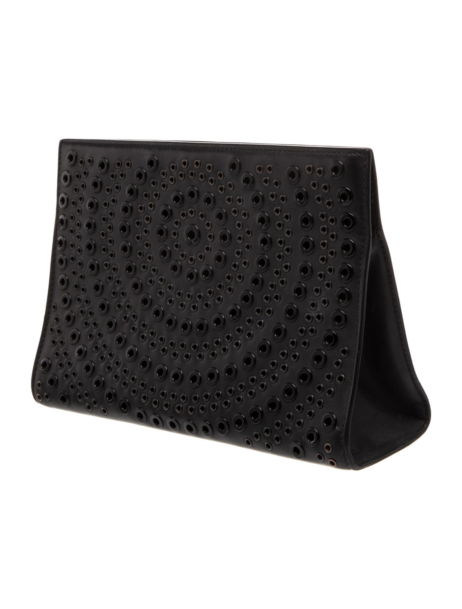 Alaïa Leather Clutch
