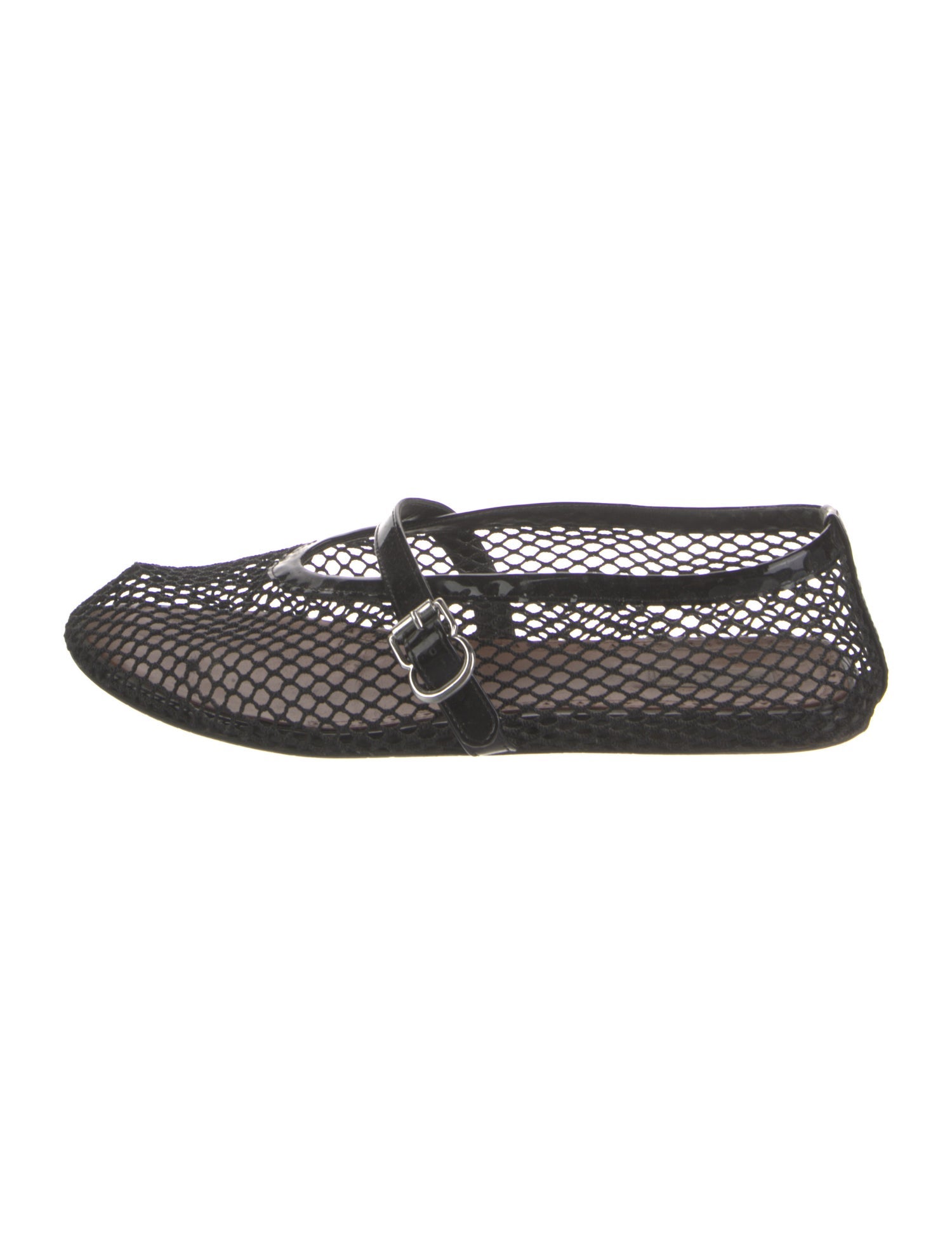 Alaïa Mesh Mary Jane Flats