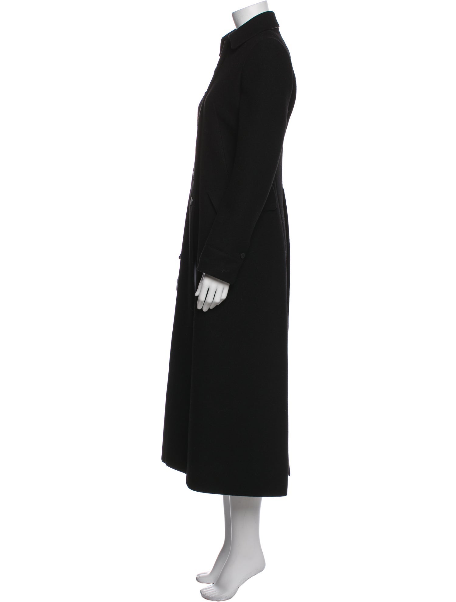 Alaïa Virgin Wool Trench Coat