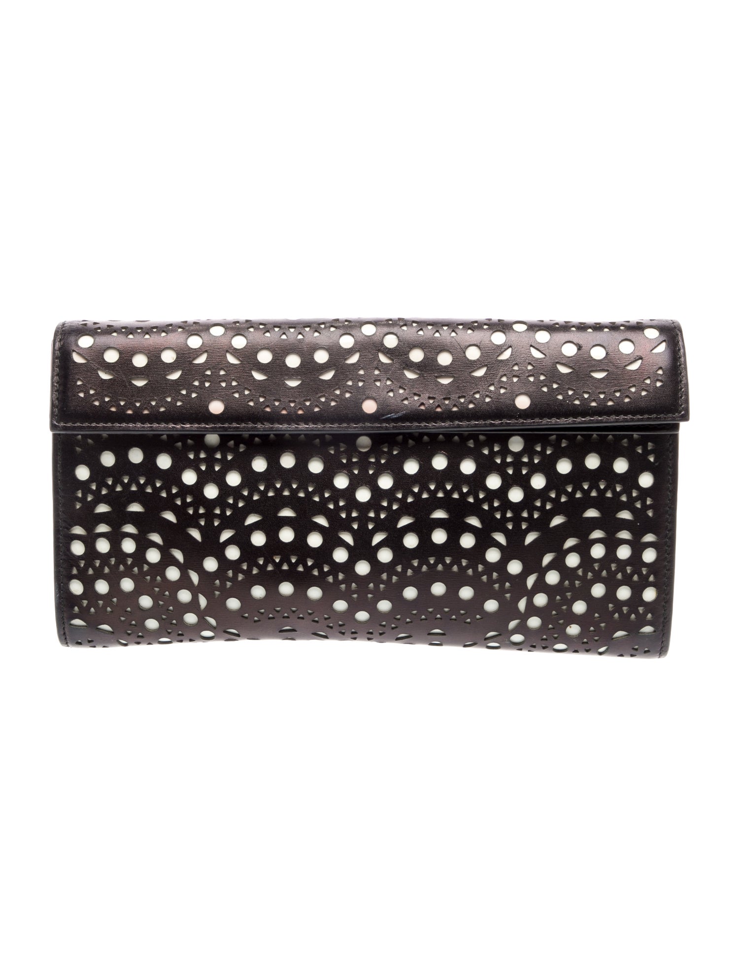 Alaïa Leather Clutch