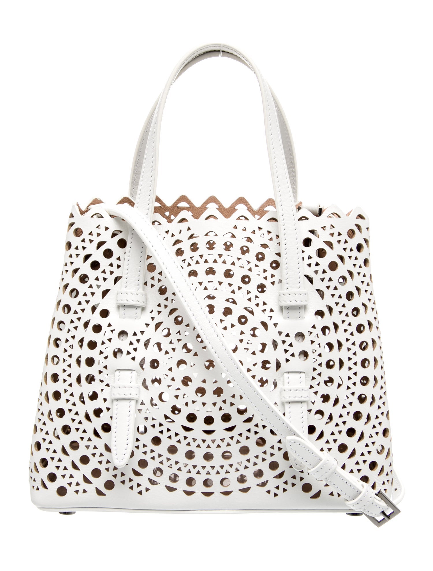 Alaïa Leather Top Handle Bag