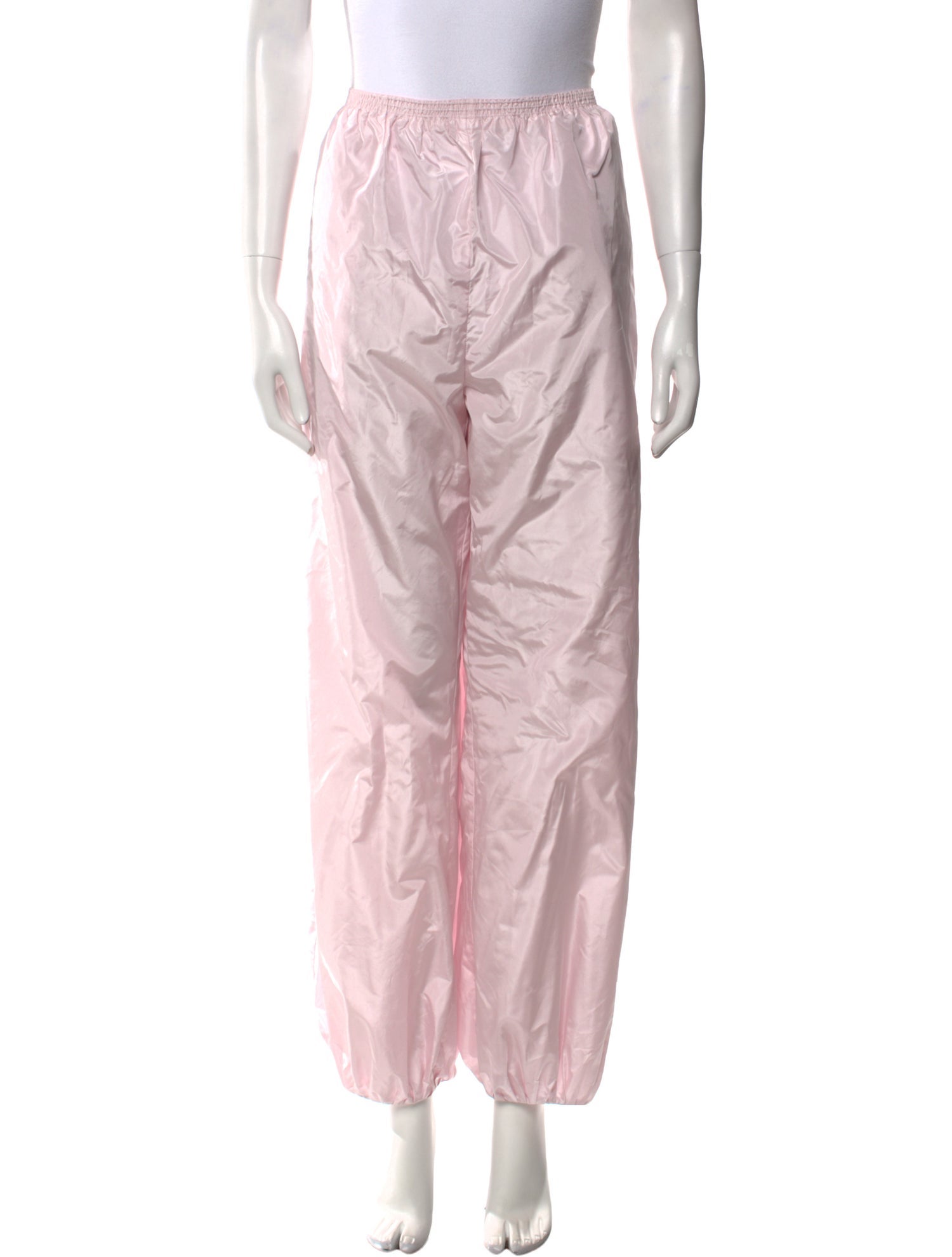 Alaïa Silk Straight Leg Pants