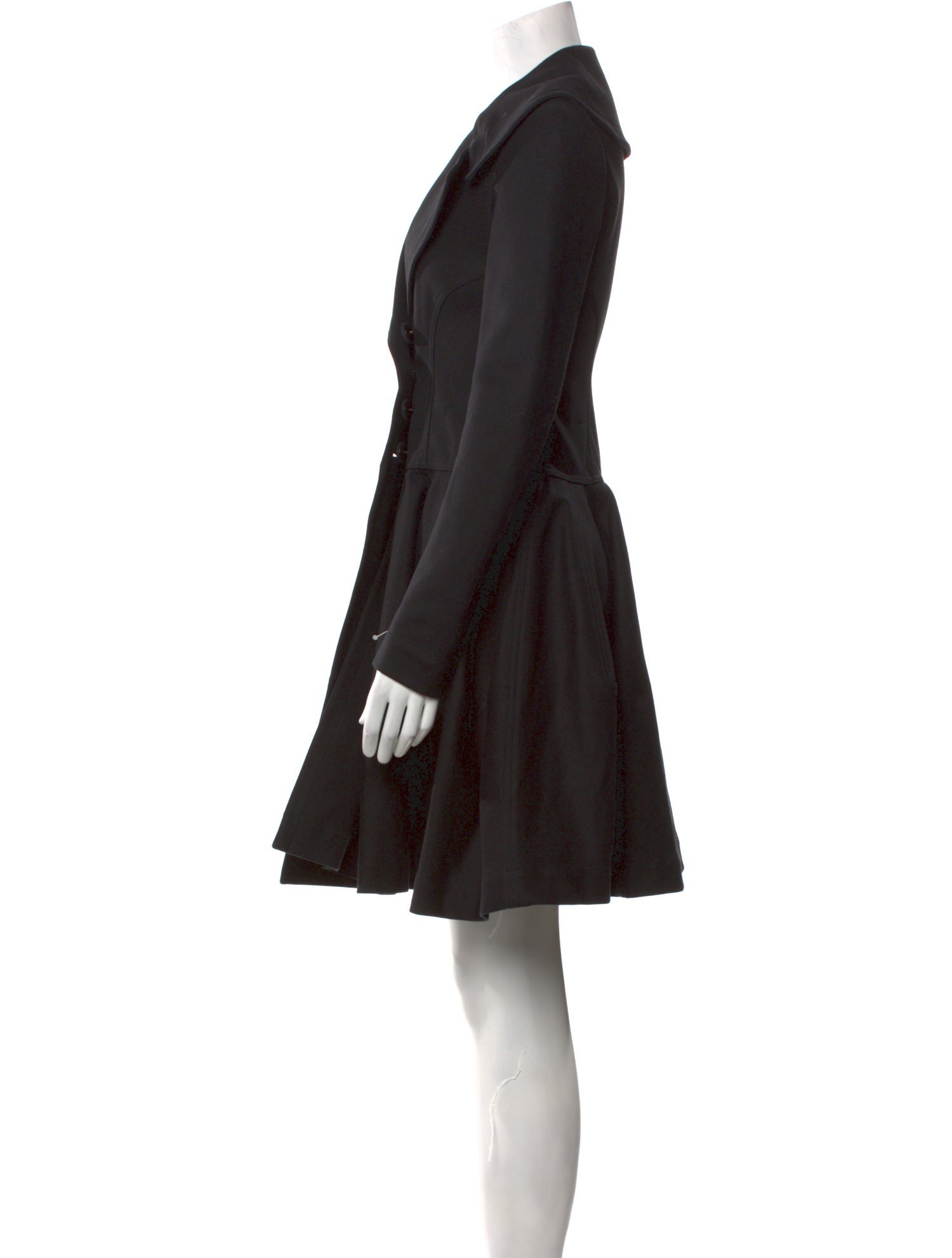 Alaïa V-Neck Mini Dress