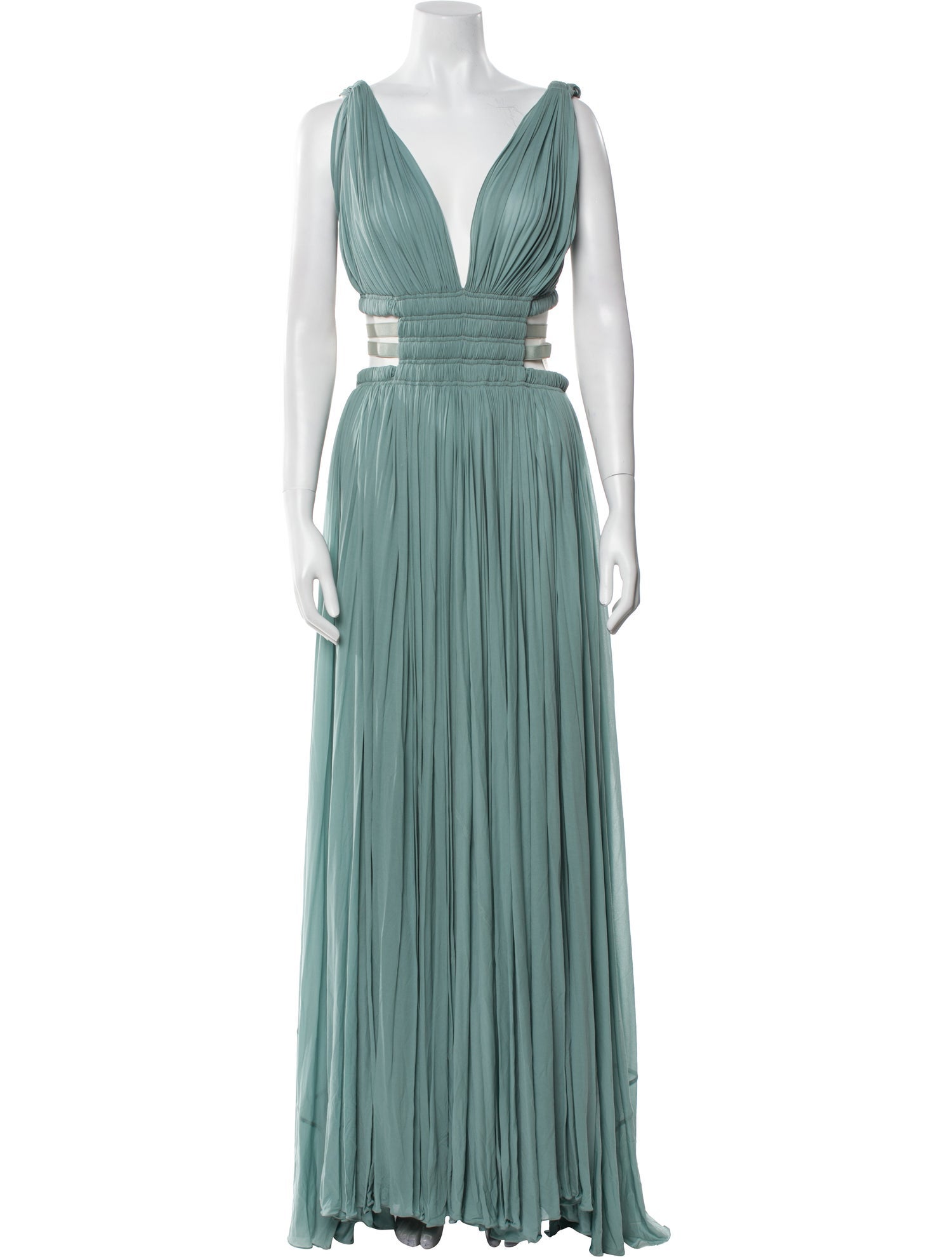 Alaïa Square Neckline Long Dress w/ Tags