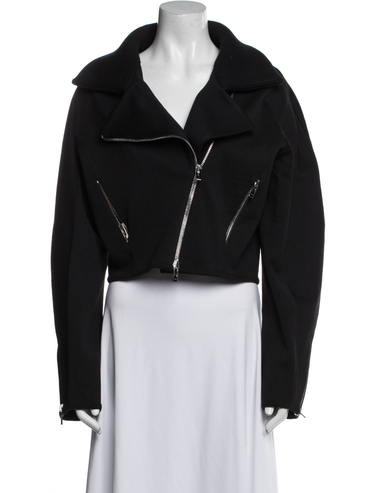 Alaïa Wool Biker Jacket