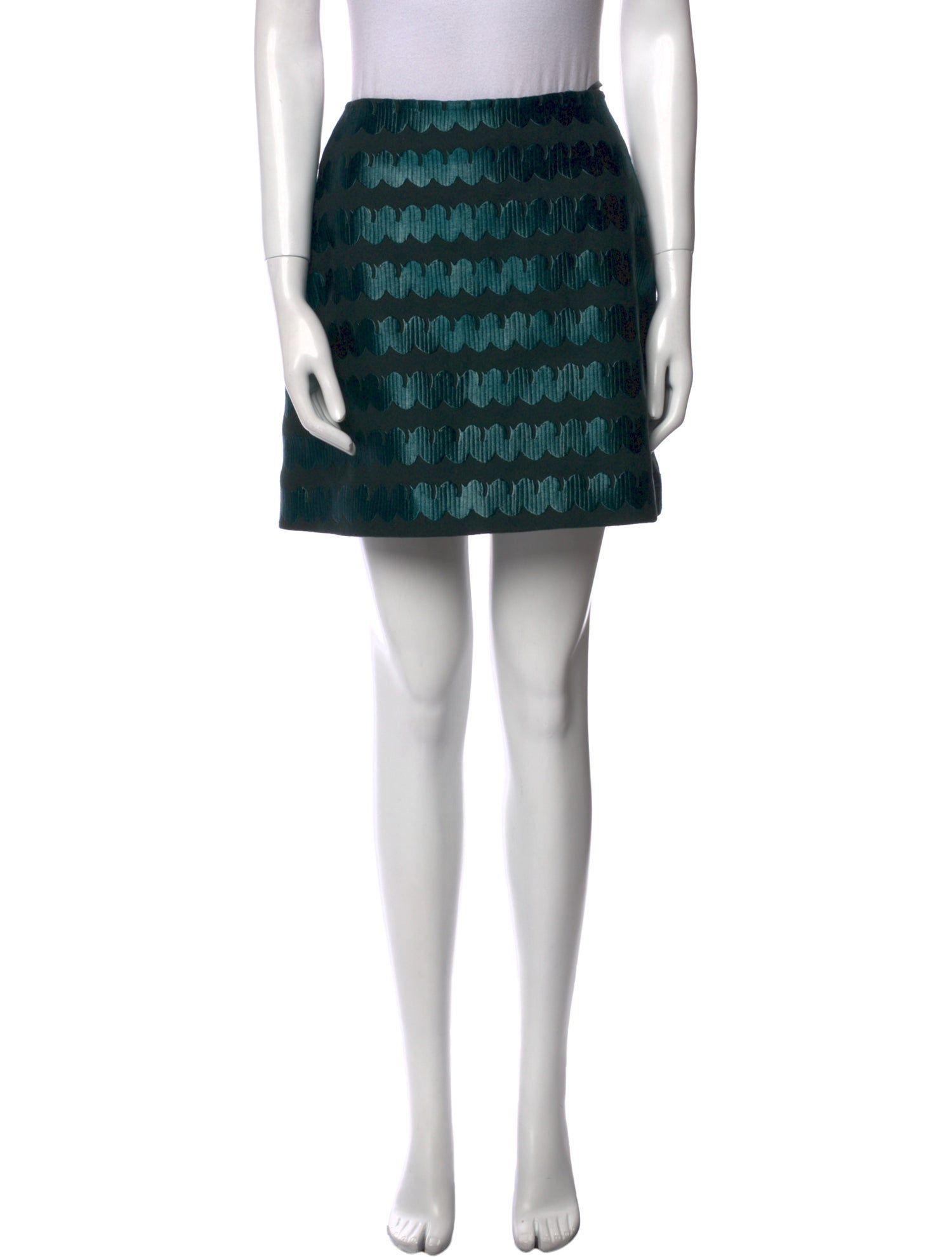 Alaïa Virgin Wool Mini Skirt
