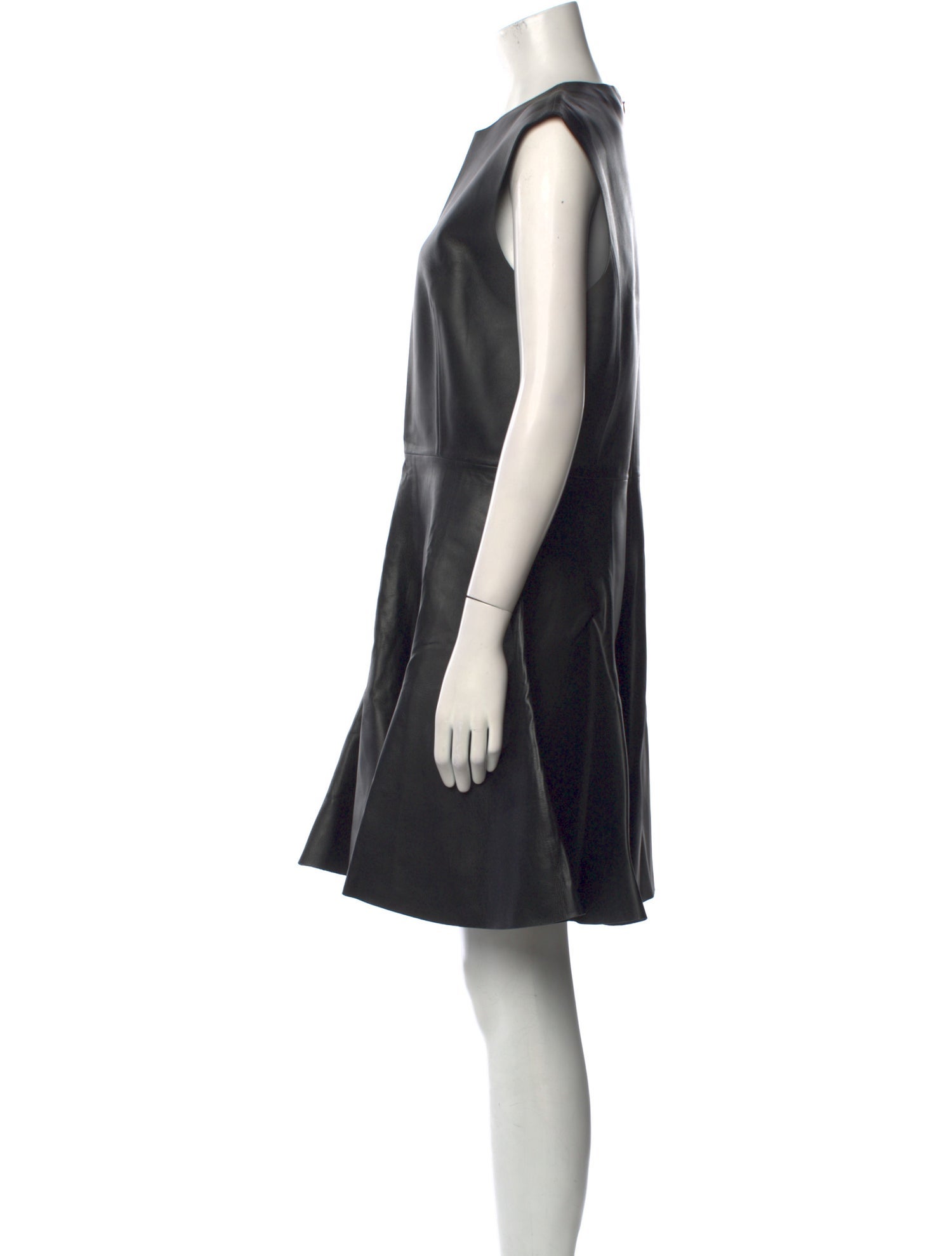 Alaïa Lambskin Knee-Length Dress