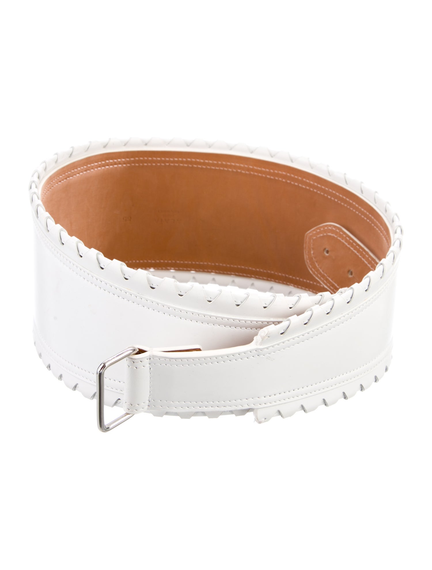 Alaïa Wide Leather Belt