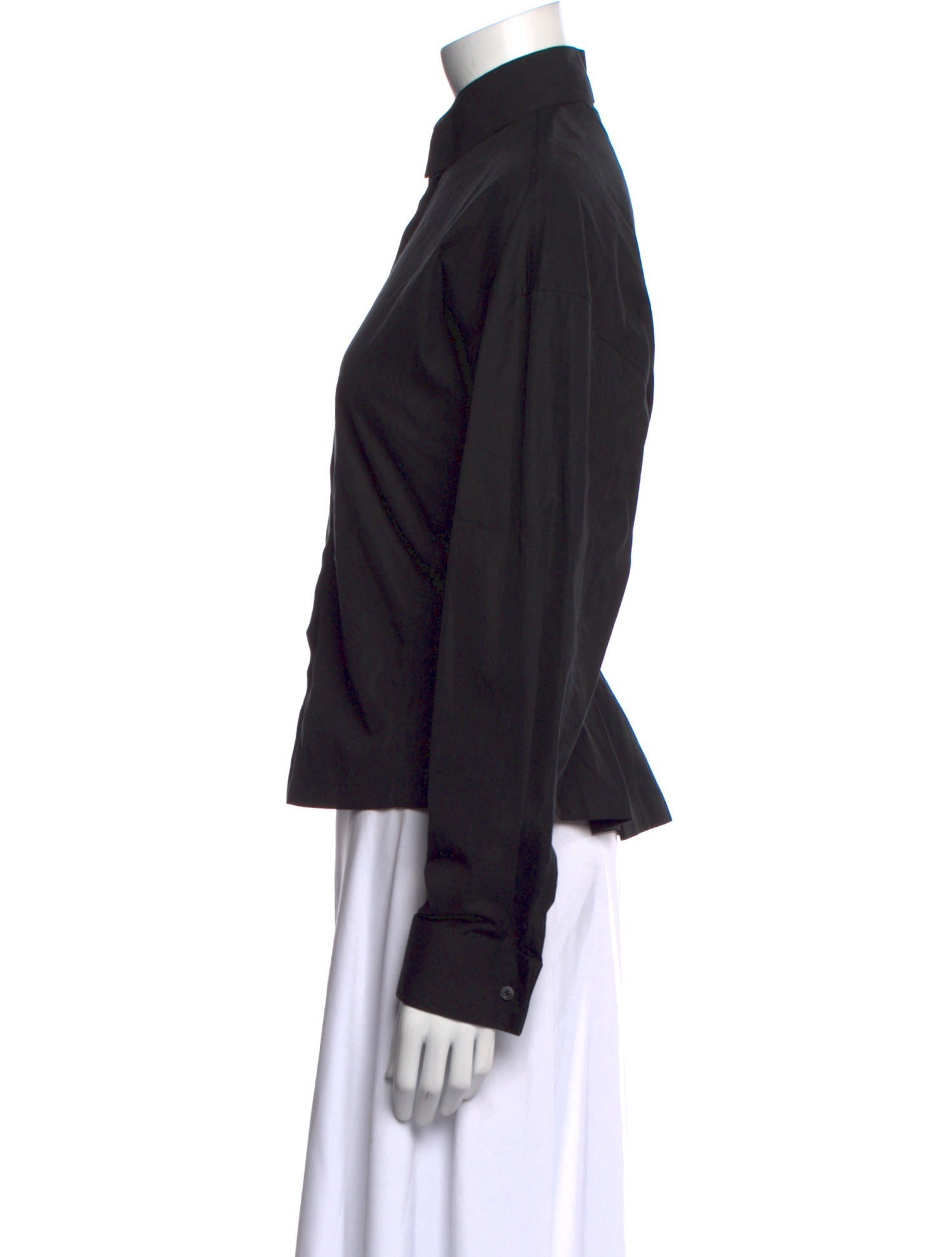 Alaïa Long Sleeve Button-Up Top