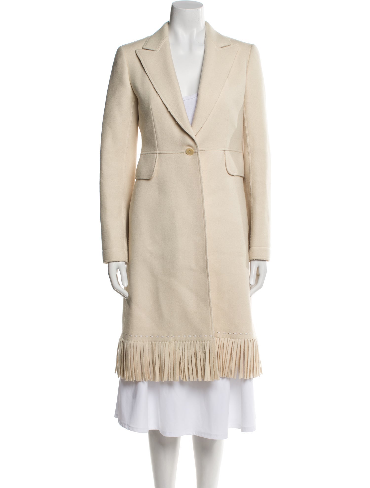 Alaïa Wool Trench Coat