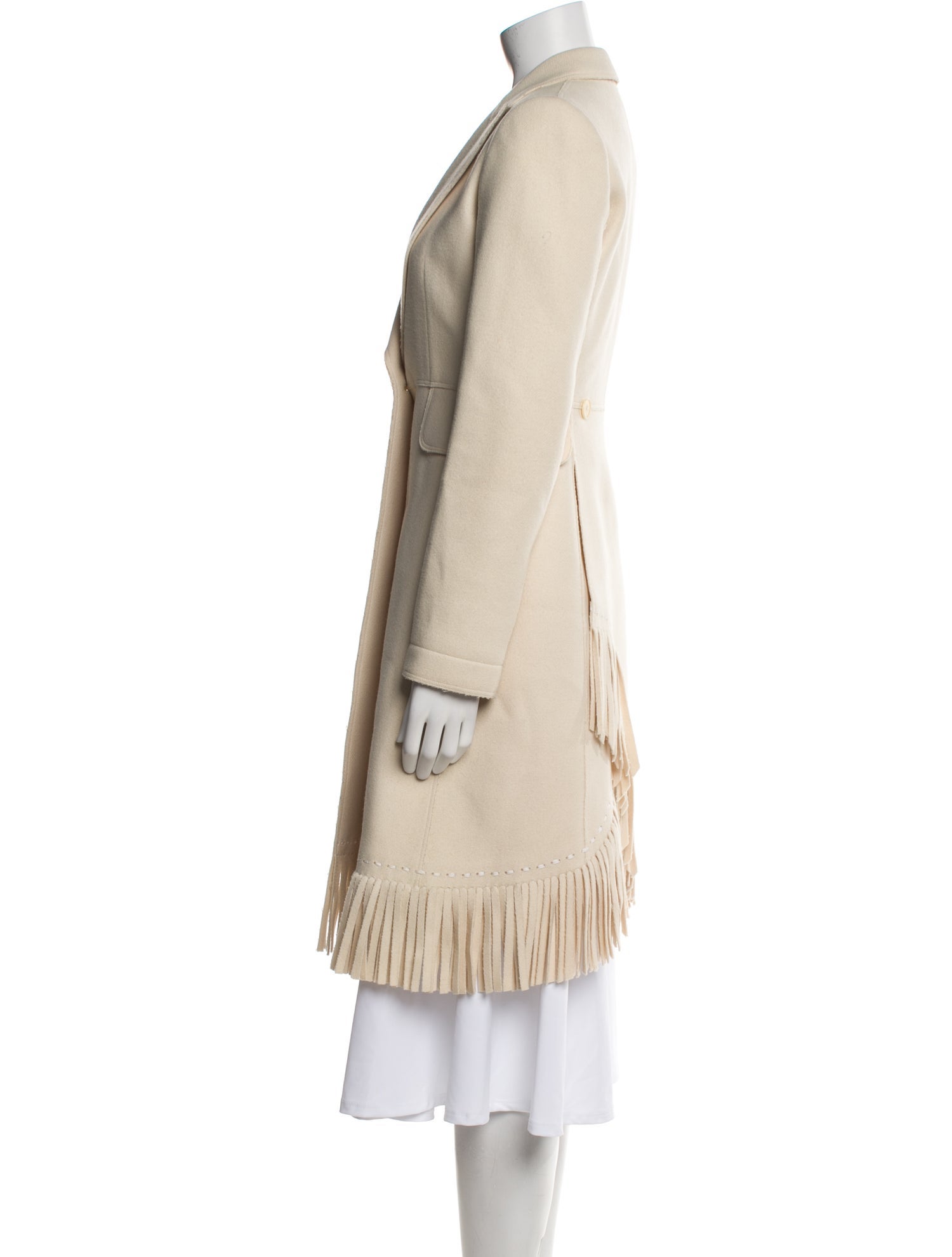 Alaïa Wool Trench Coat