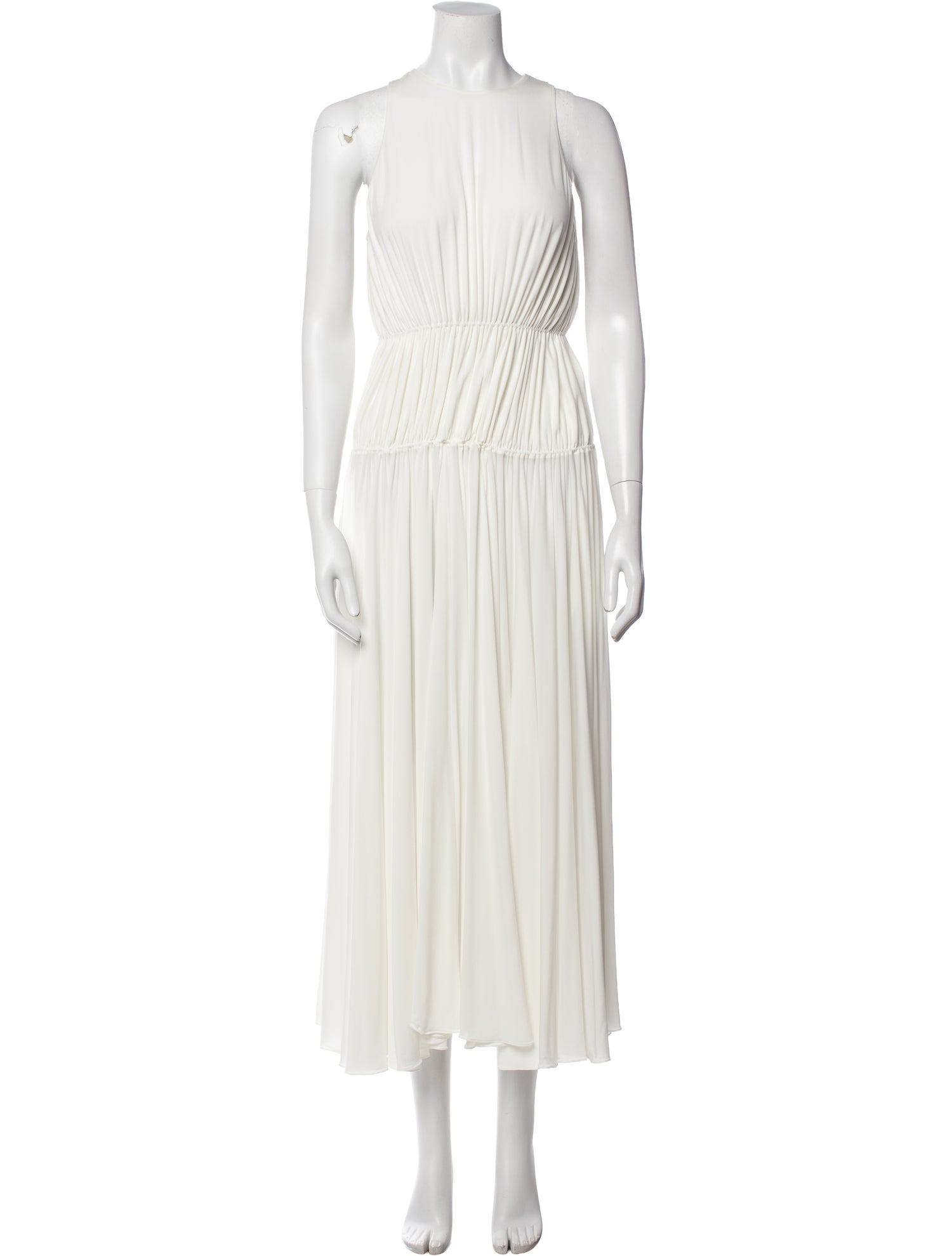 Alaïa Square Neckline Long Dress w/ Tags
