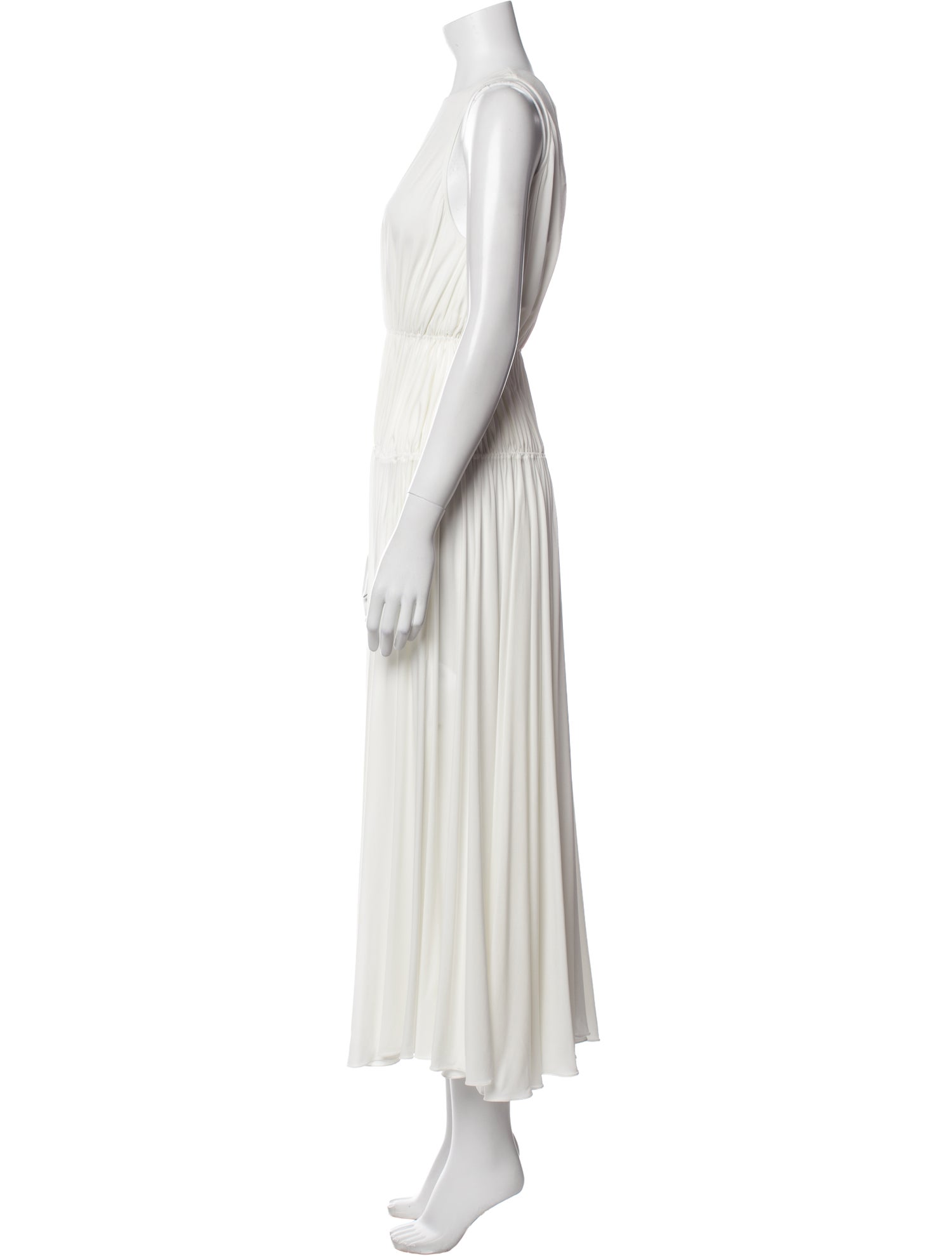 Alaïa Square Neckline Long Dress w/ Tags