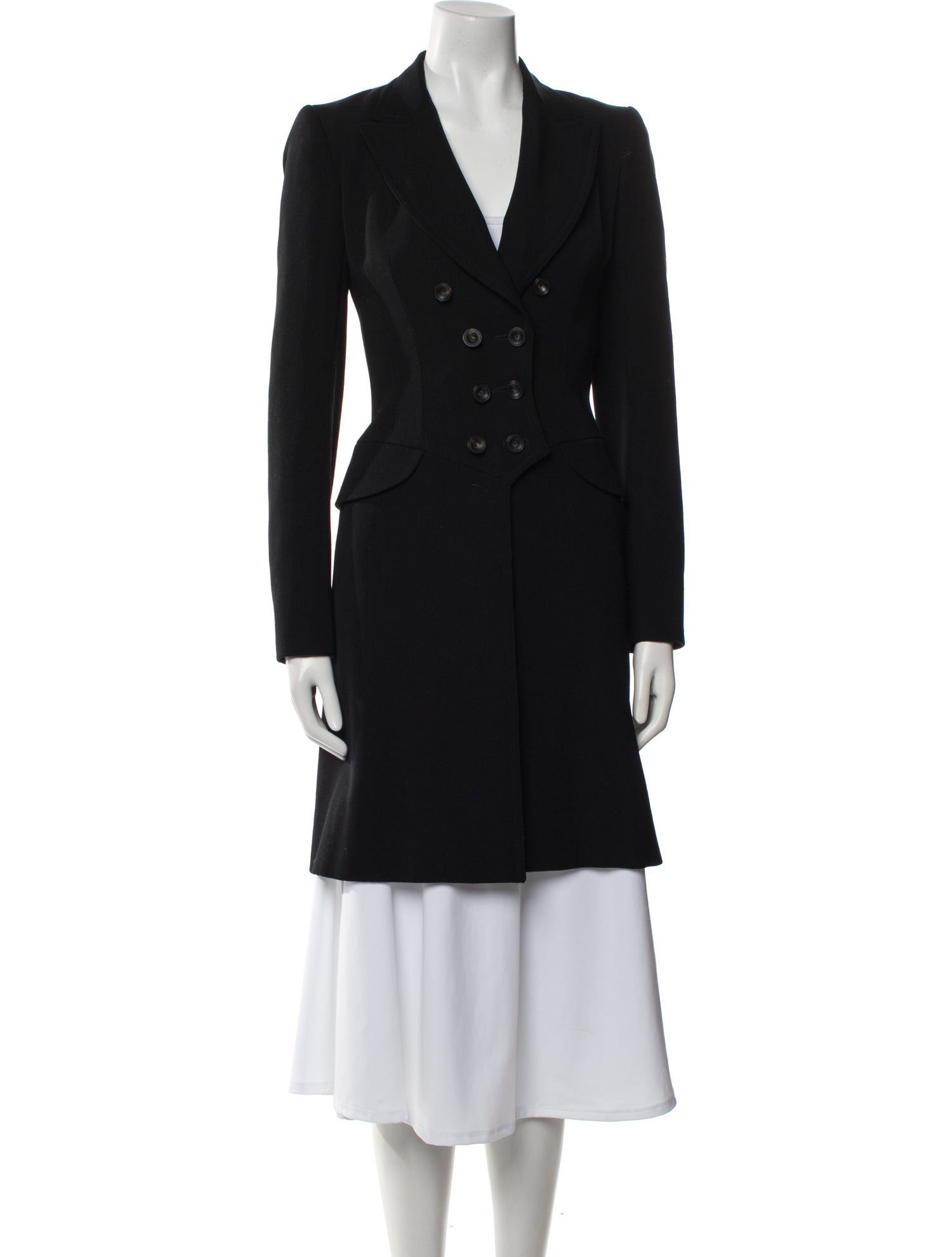 Alaïa Wool Trench Coat