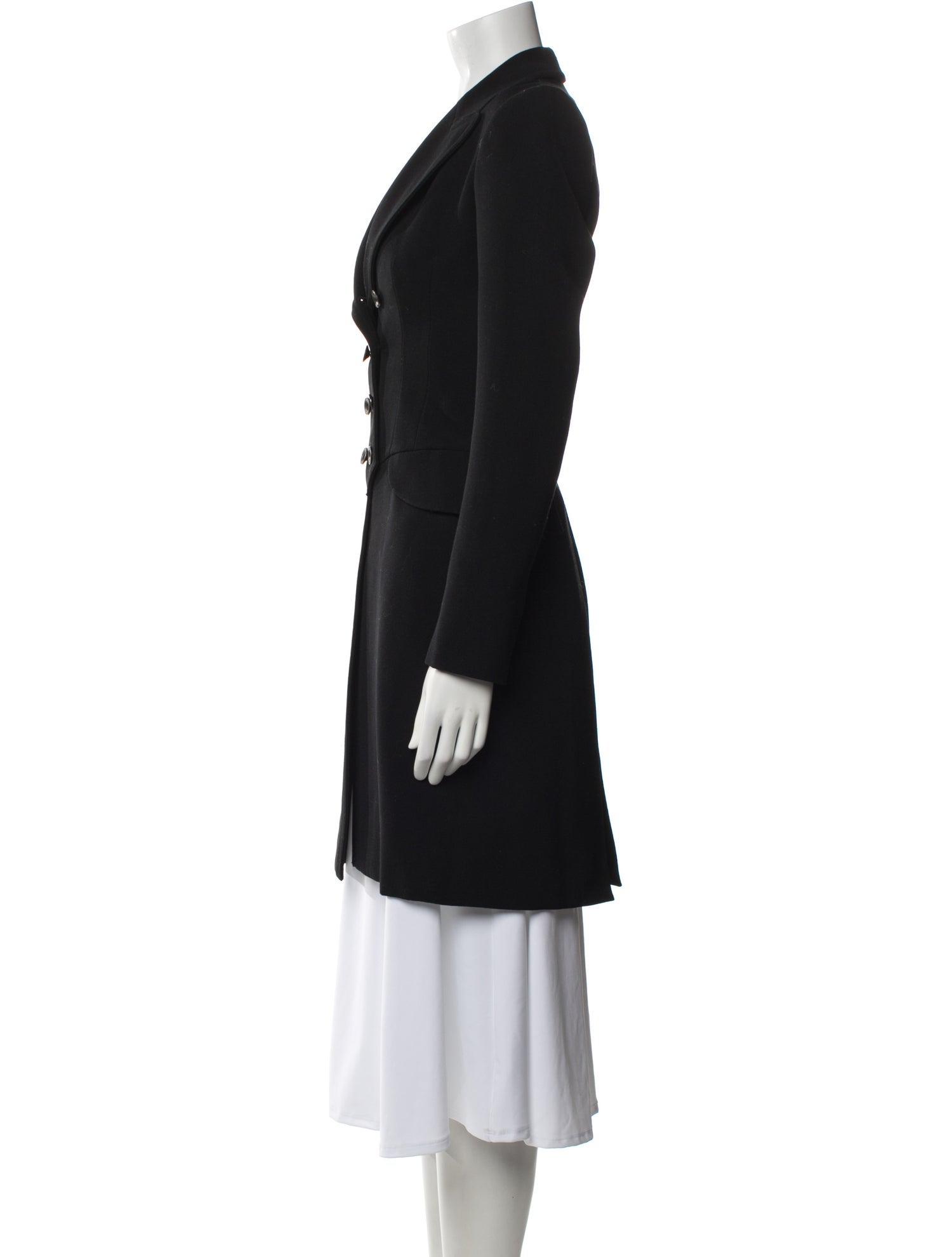 Alaïa Wool Trench Coat