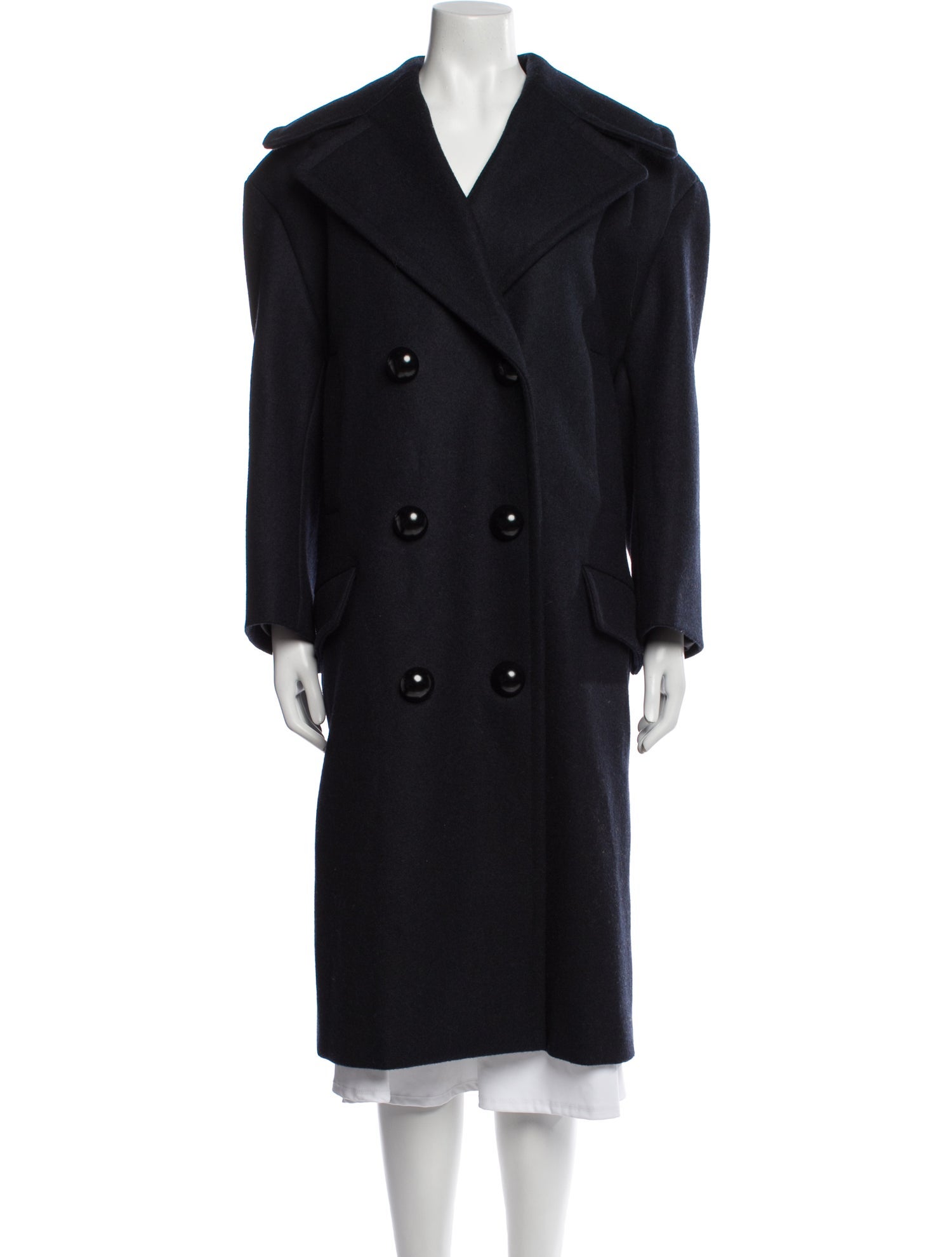 Alaïa 2022 Wool Peacoat