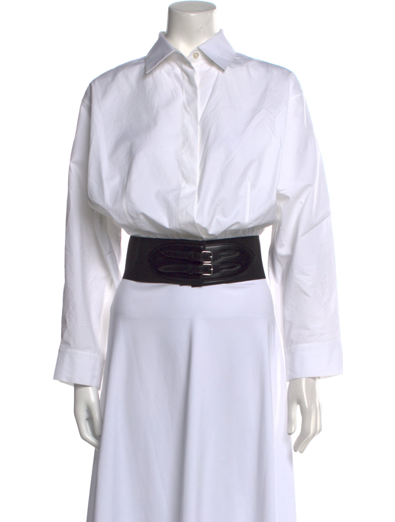 Alaïa Long Sleeve Crop Top