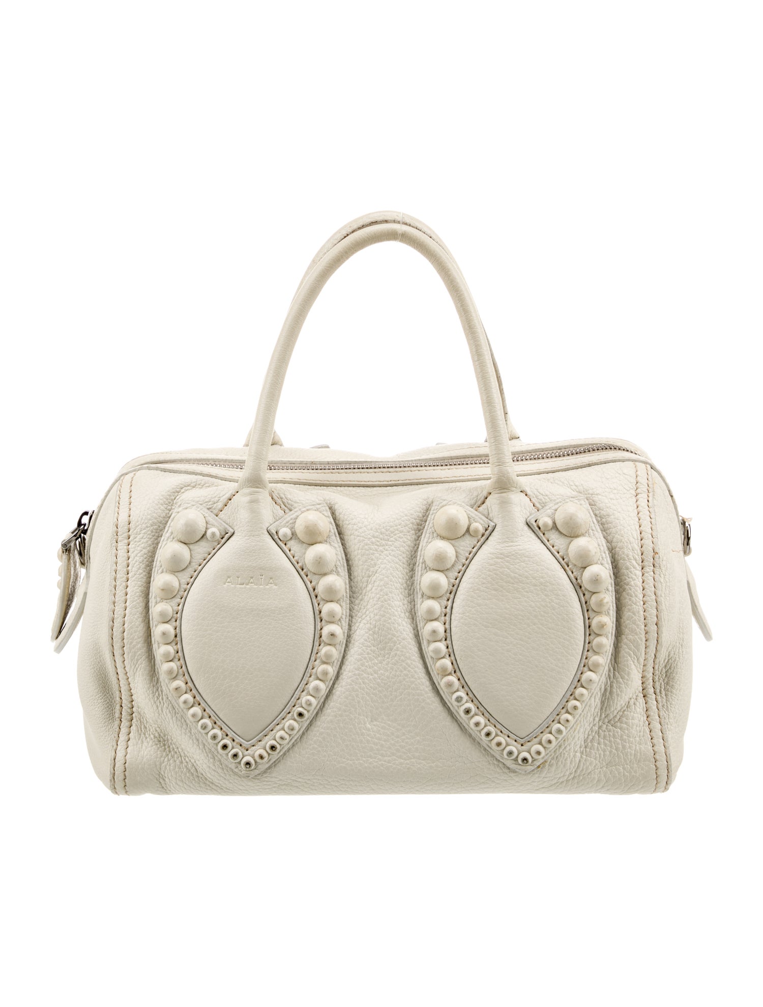 Alaïa Leather Top Handle Bag