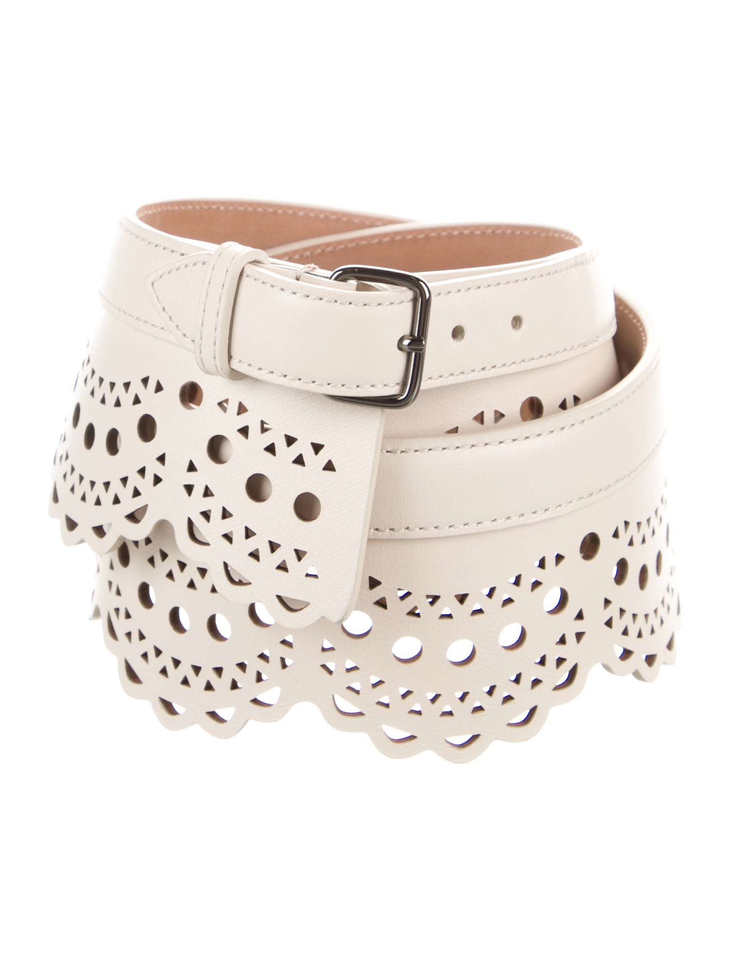 Alaïa Wide Leather Waist Belt w/ Tags