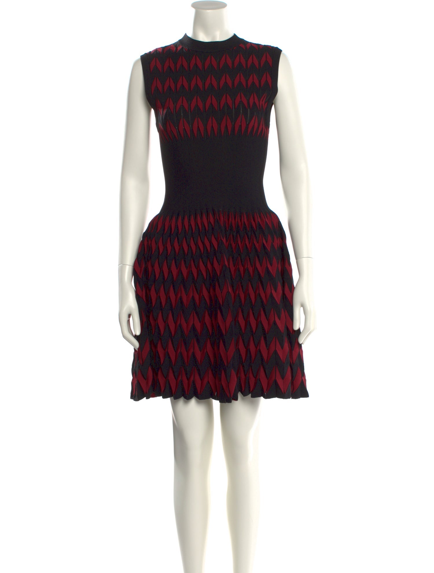 Alaïa Printed Knee-Length Dress