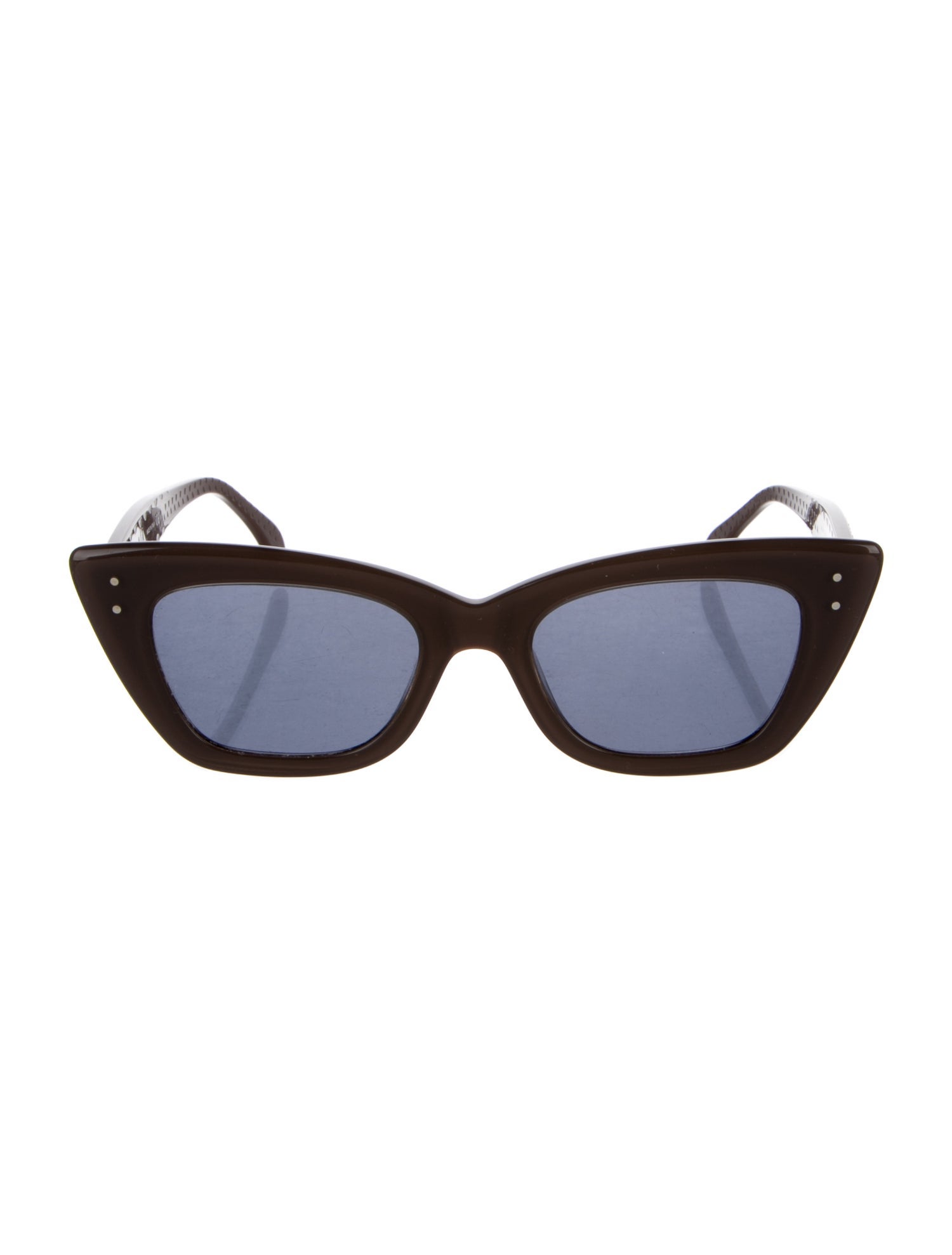 Alaïa Cat-Eye Tinted Sunglasses