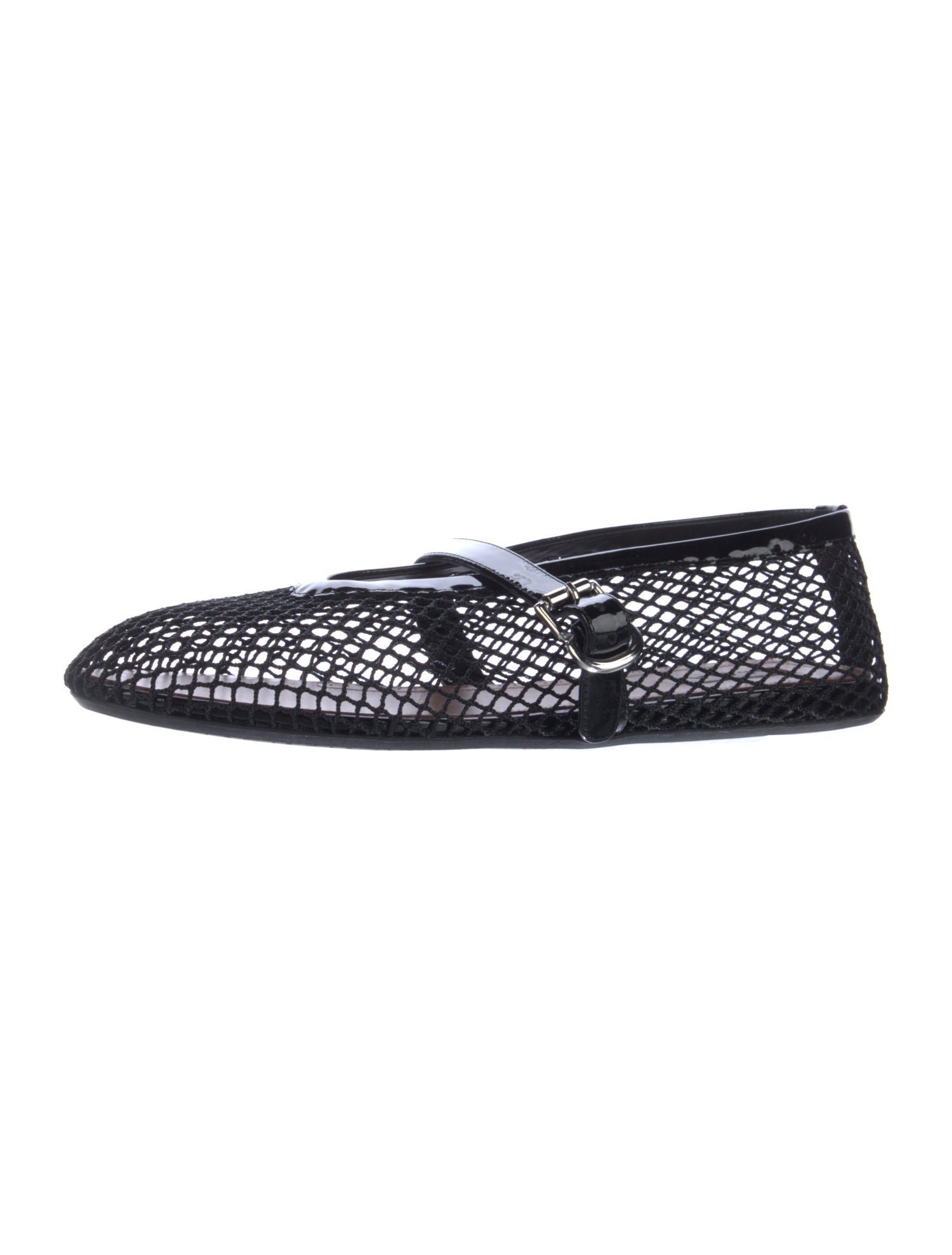 Alaïa Mesh Mary Jane Flats w/ Tags